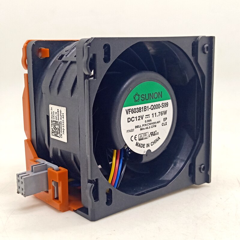 PowerEdgeR730X 60x60x38mm 12V DC Axial Cooling Fan