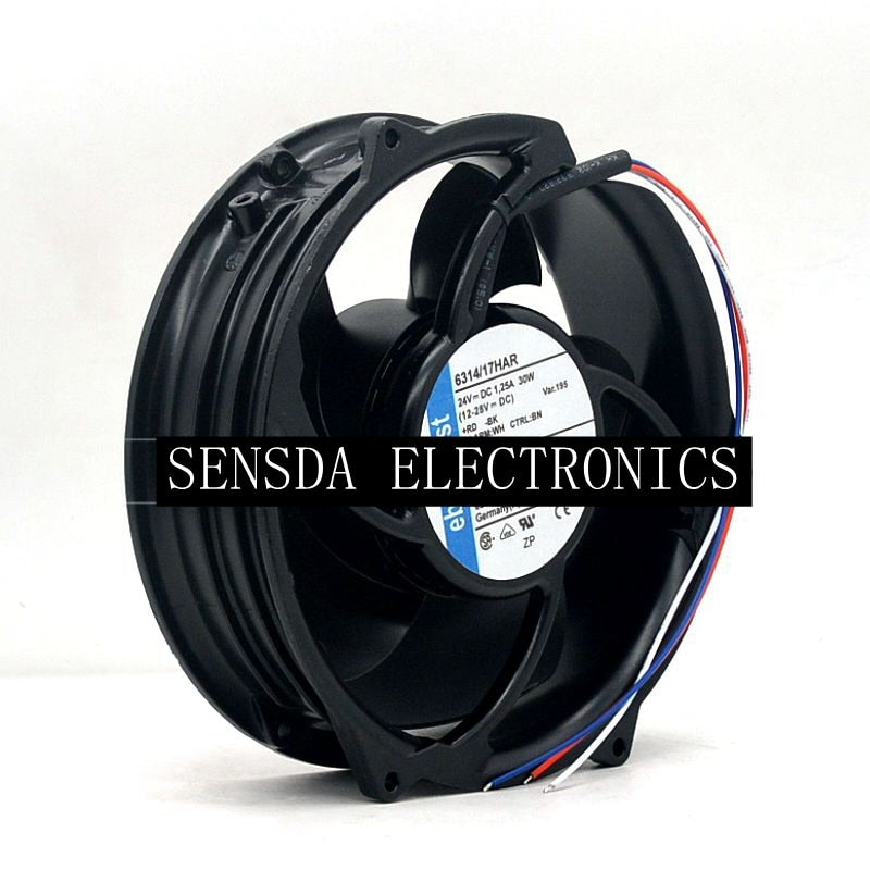 ebm-papst 6314/17HAR 24V DC 170x170x50mm Brushless Cooling Fan