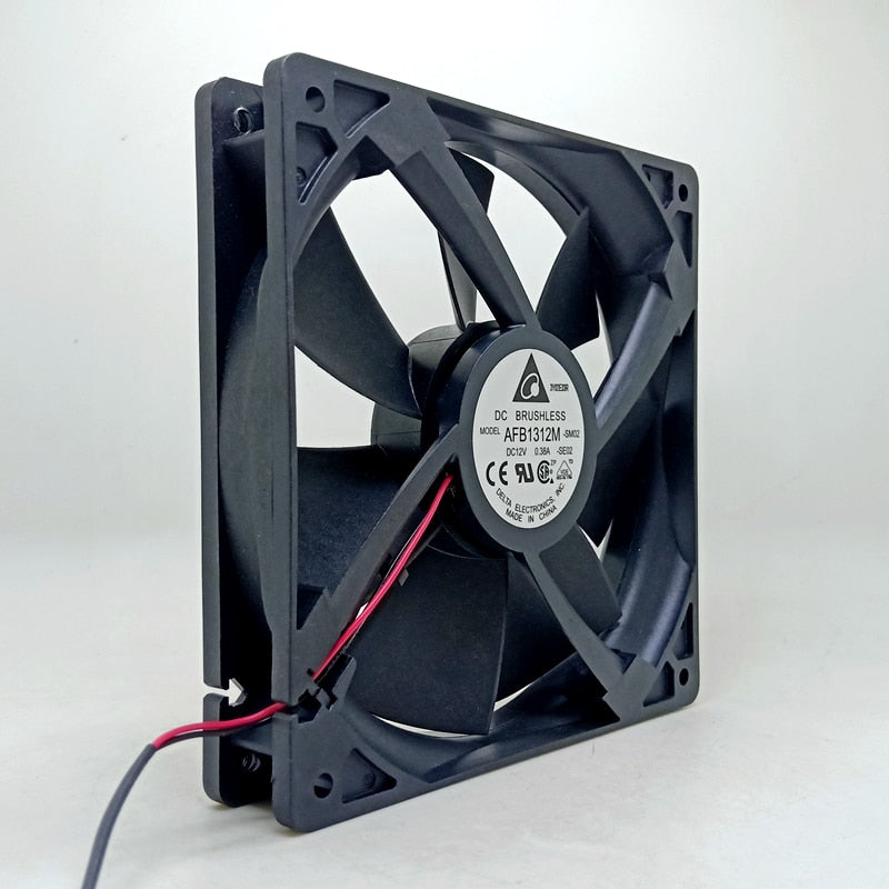 Delta AFB1312M 135x135x25mm 12V DC 0.38A Axial Cooling Fan