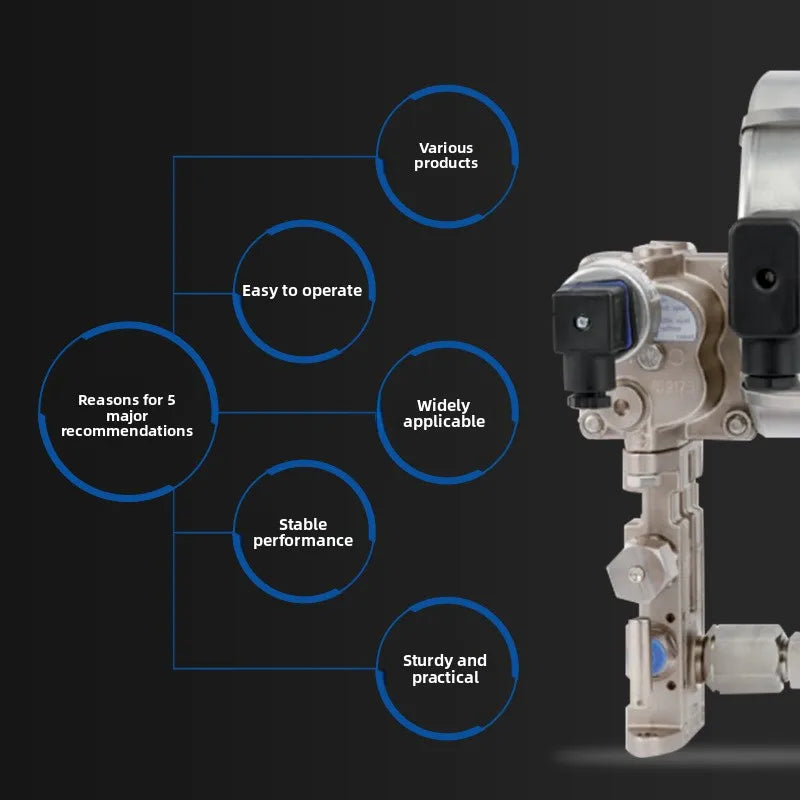 For WIKA Series 712.15.160 100mm Stainless Steel Case Differential Pressure Gauge for Gas Liquid HVAC Applications