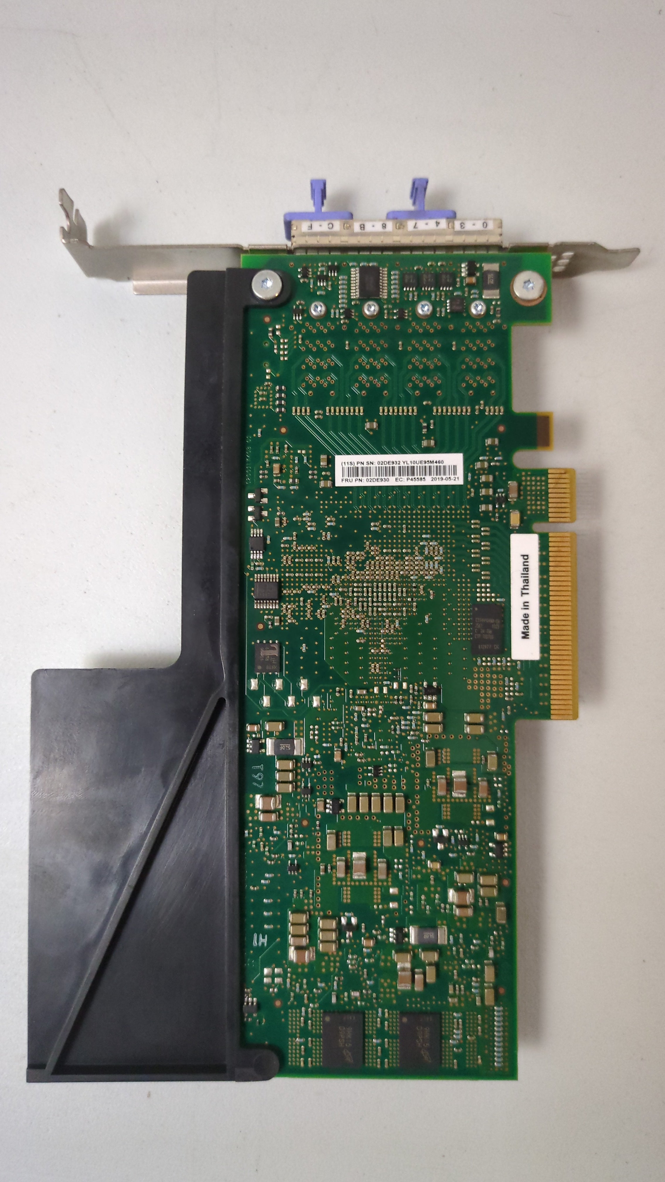 IBM 02DE930 - PCIe3 RAID SAS Adapter Rear View | Alo Tech Solutions