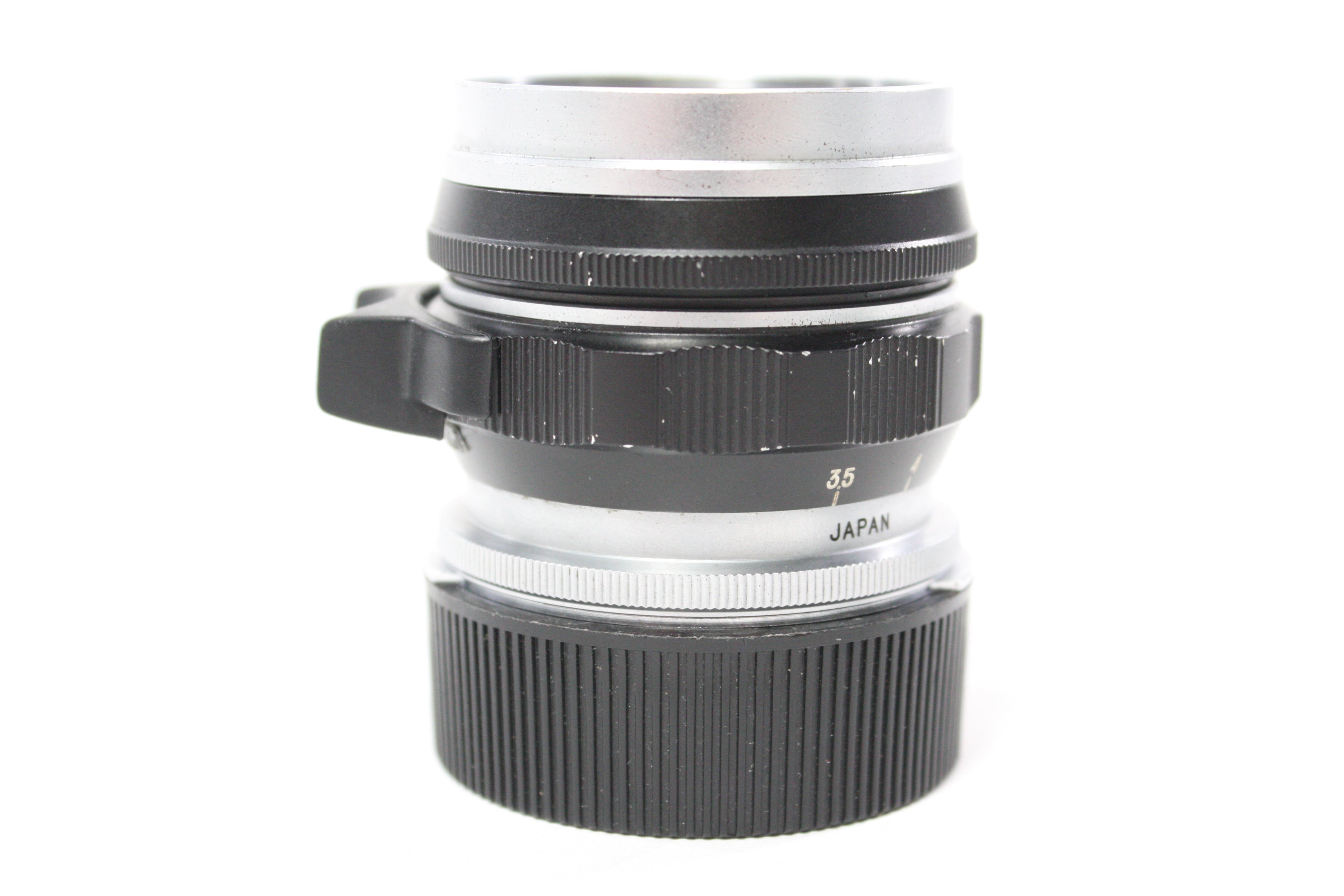 Fuji 5cm f/2 Fujinon L Lens with Fotodiox 50-70 M39-L/M Adapter