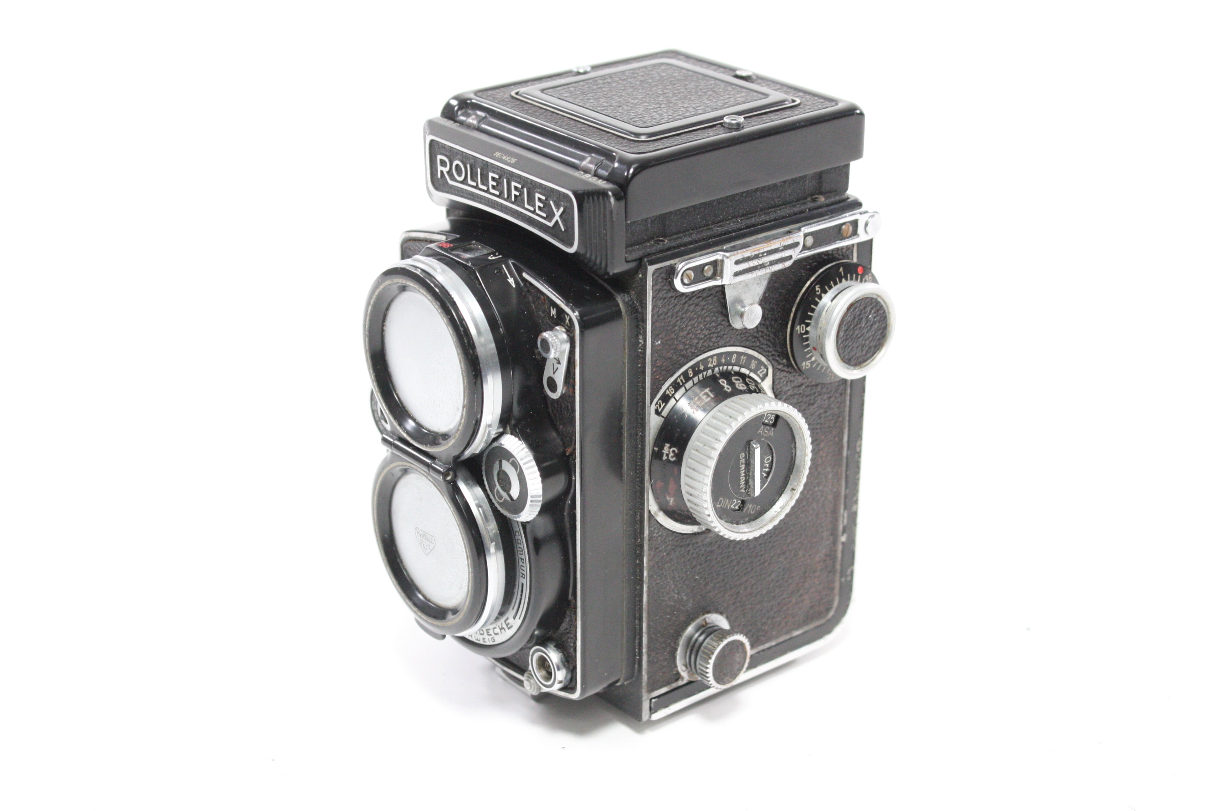 Rolleiflex 2.8 D Medium Format TLR Camera with Schneider-Kreuznach Xenotar 80mm f/2.8 Lens