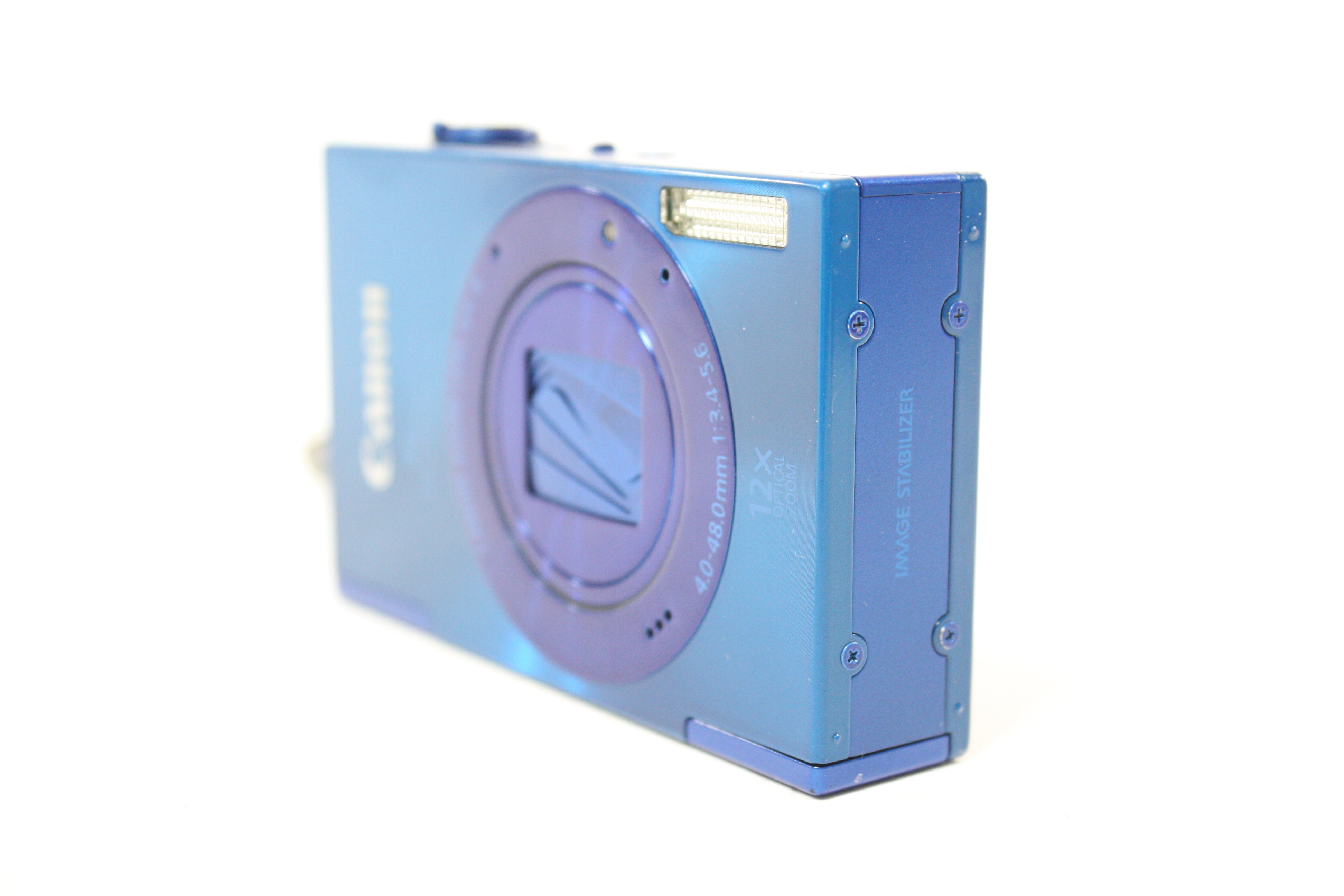 Canon PowerShot ELPH 520 HS Digital Point and Shoot 12x Zoom 10.1mp (Blue) AS-IS