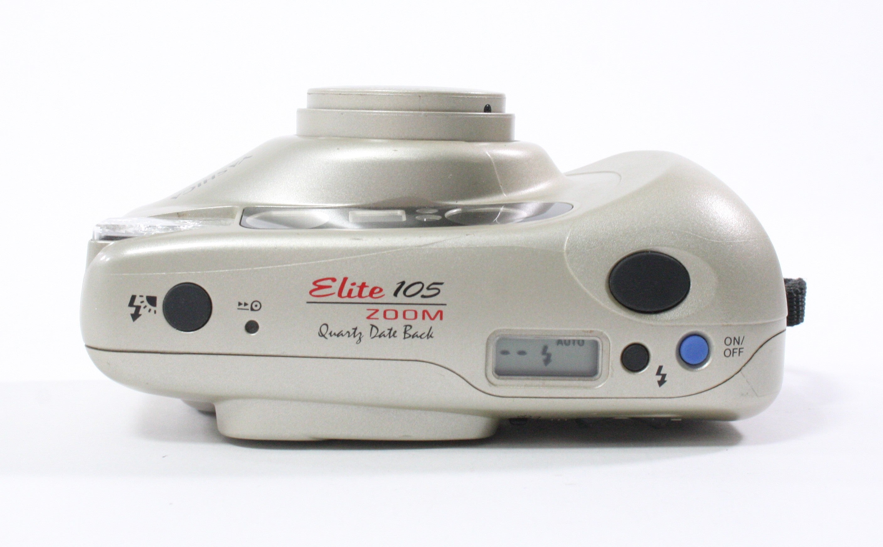 Yashica Elite 105 Zoom Quartz Date Bak Kyocera 35mm Camera