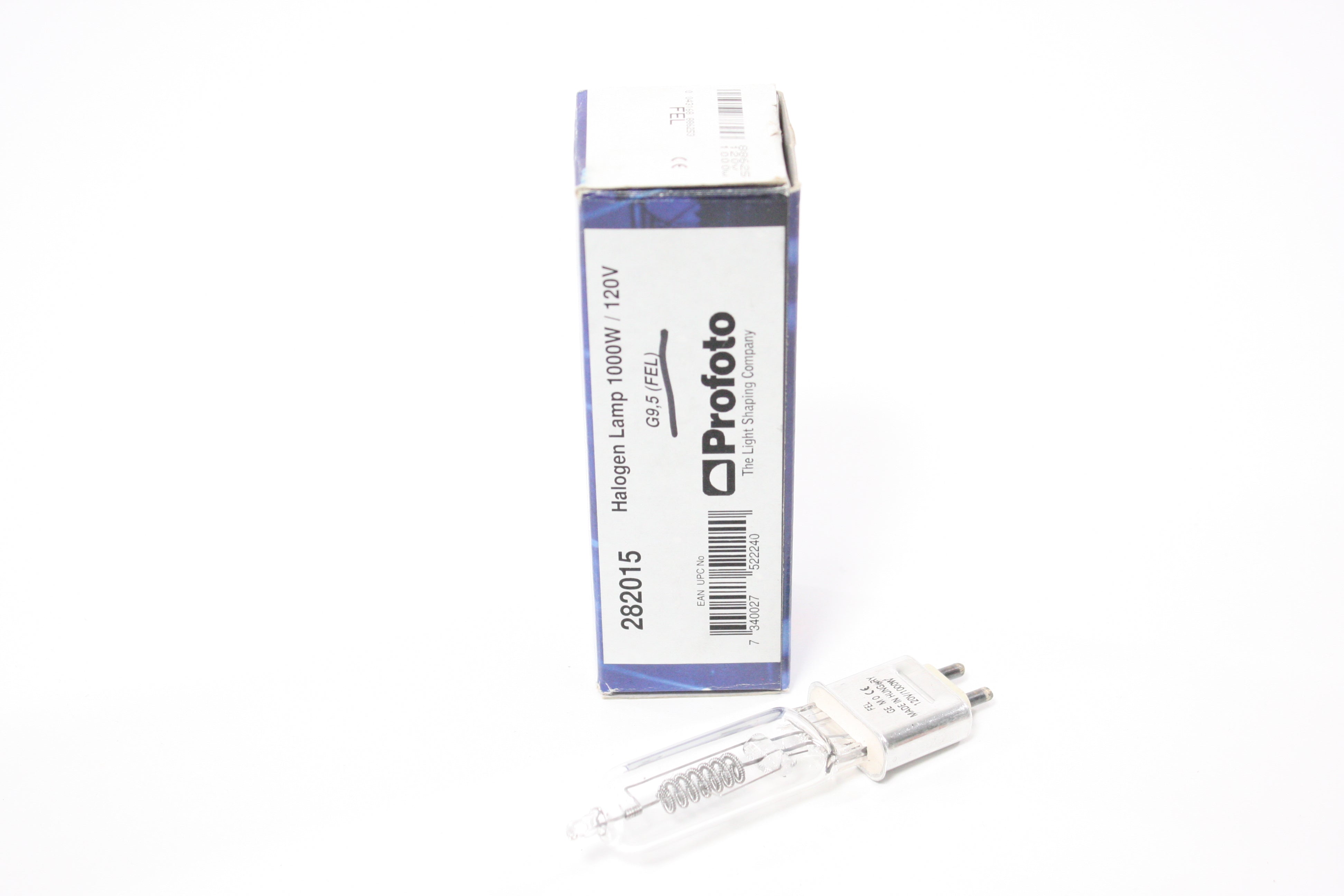GE FEL 1000W 120V Showbiz Quartzline Halogen Lamp