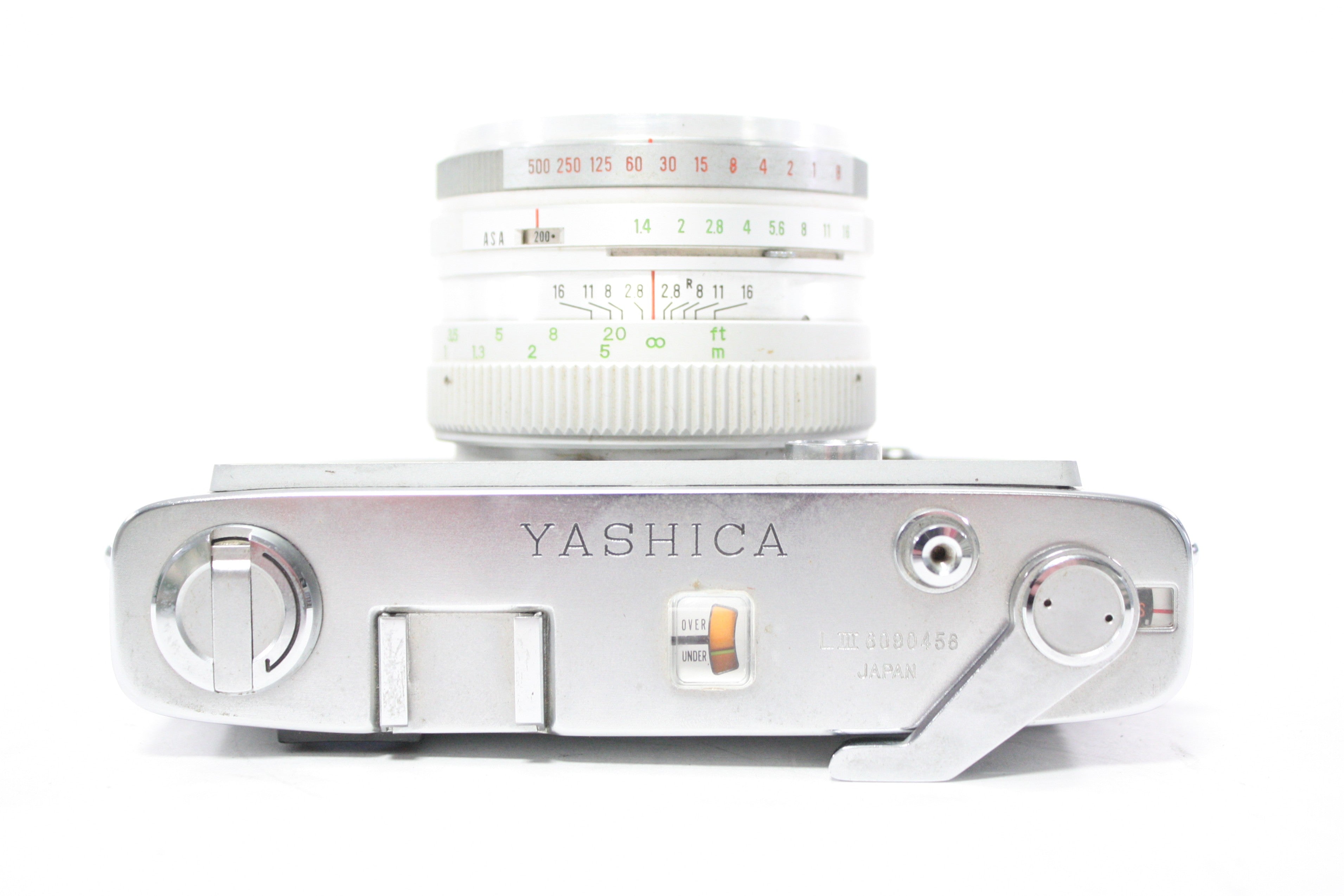 Yashica  Lynx-14 35mm Rangefinder Camera with 45mm f/1.4 Lens AS-IS