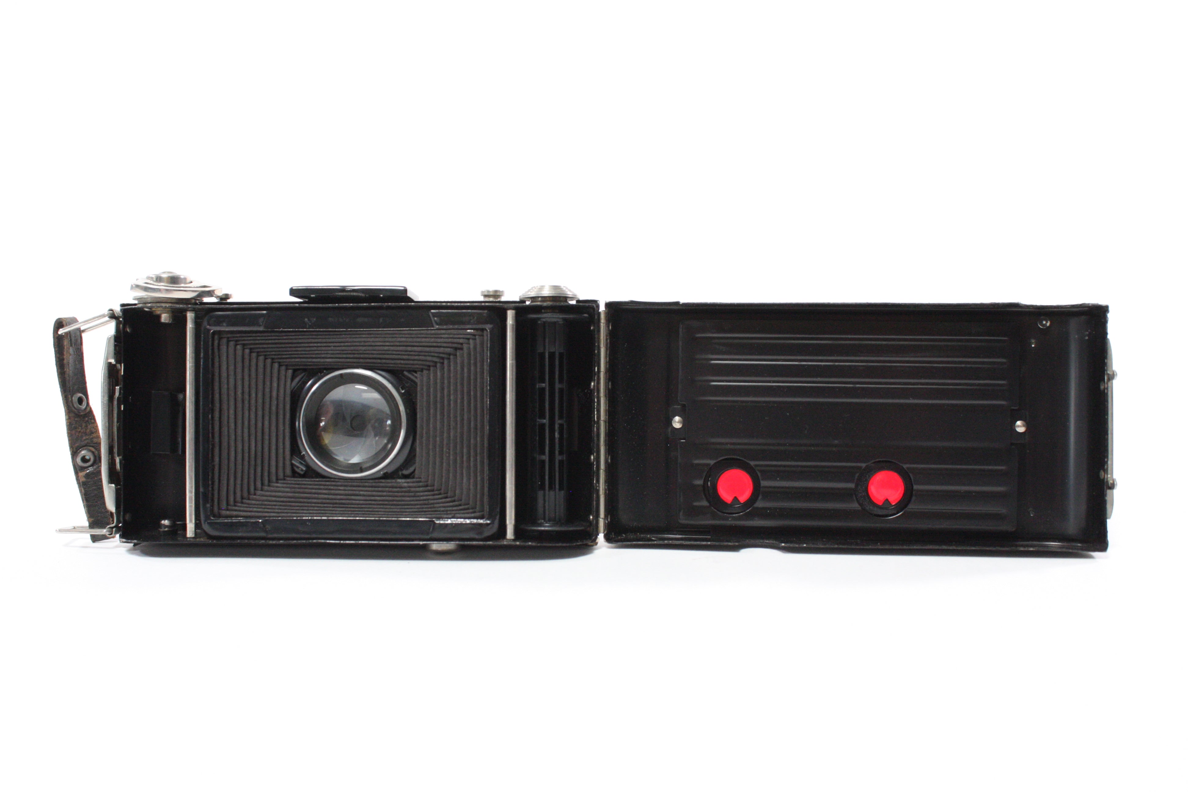 Franka Werke Rolfix Prontor II Folding Camera with Steinheil Munchen Cassar 10.5cm f/3.8 Lens (Please Read)