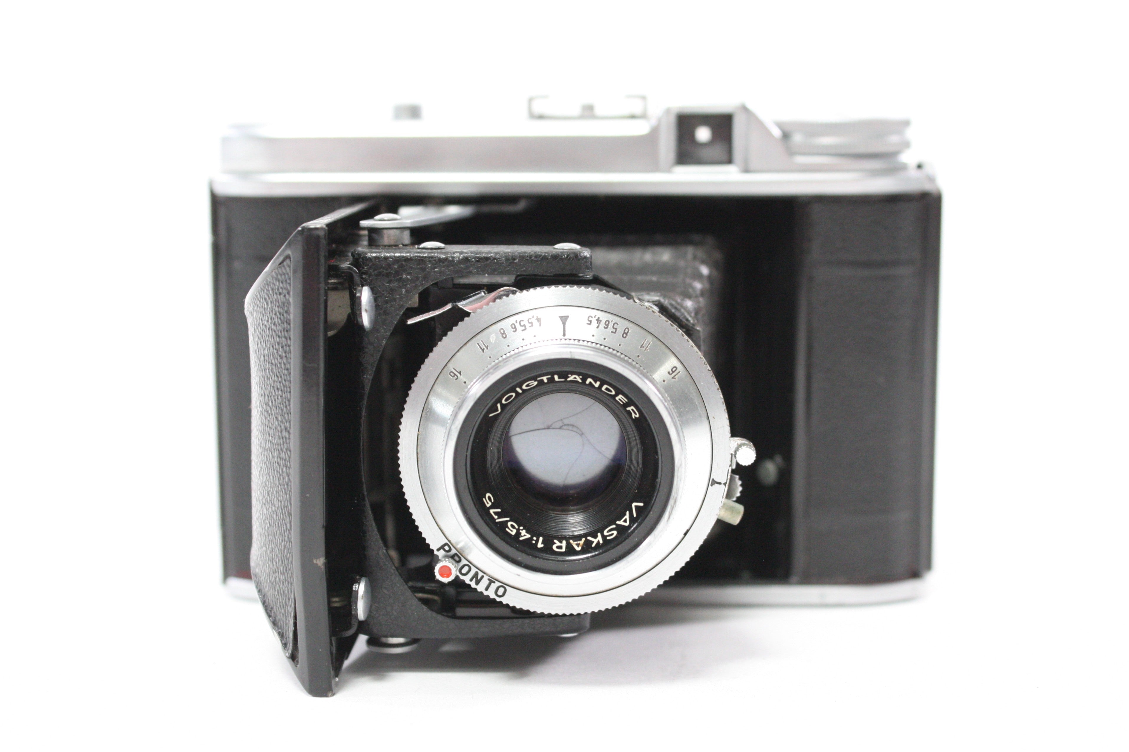 Voigtlander Perkeo I Folding Camera with 75mm f/4.5 Vaskar Lens (Please Read)