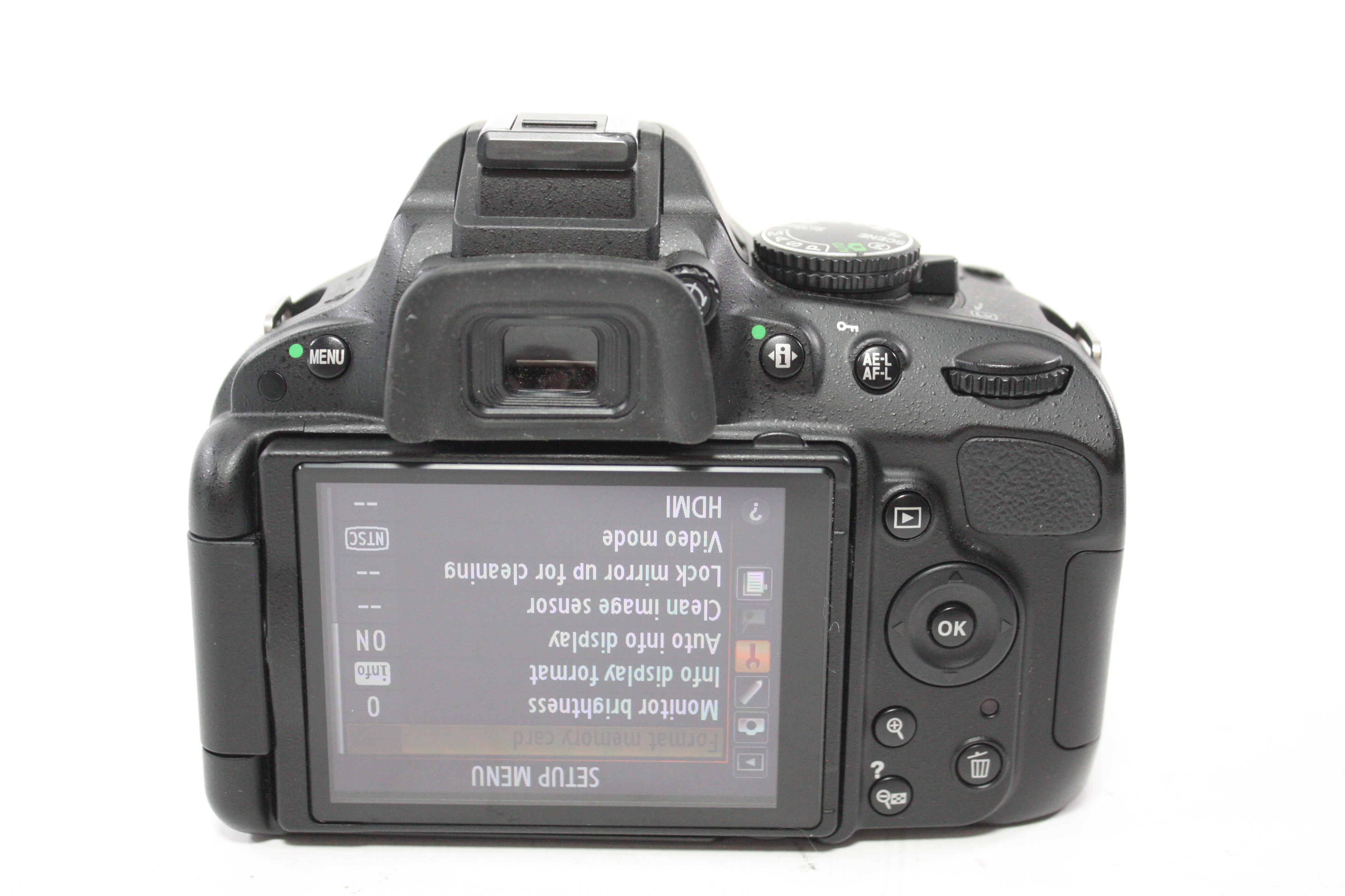 Nikon D5100 DSLR Camera Body with Shutter Count 1,659 AS-IS