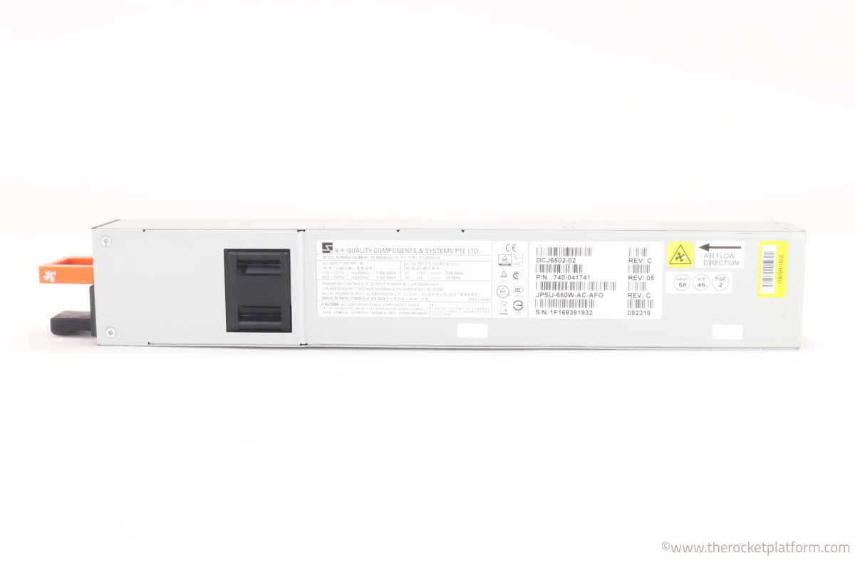 Juniper 740-070749 650W AC PSU for EX4550/EX4600/EX4650 | Alo Tech Solutions