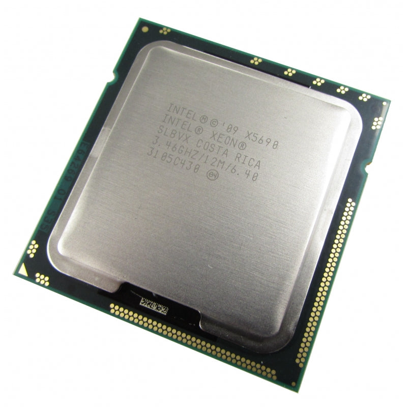 Intel Xeon X5690 3.46Ghz 6C 12M 6.40Gts Socket LGA 1366 Tb Ht (SLBVX) Sever Processor.