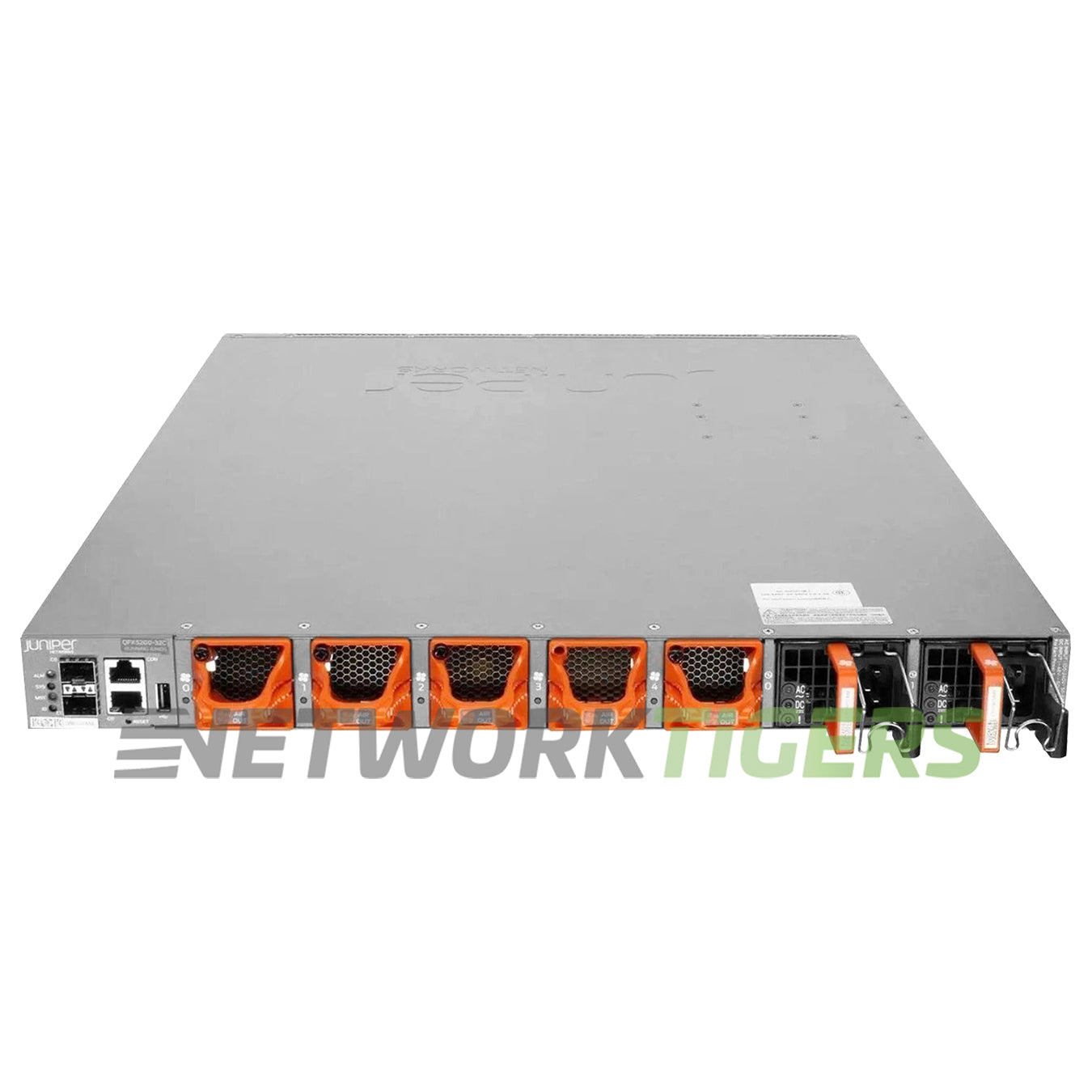 NEW Juniper QFX5200-32C-AFO 32x 100GB QSFP28 Front-to-Back Airflow Switch