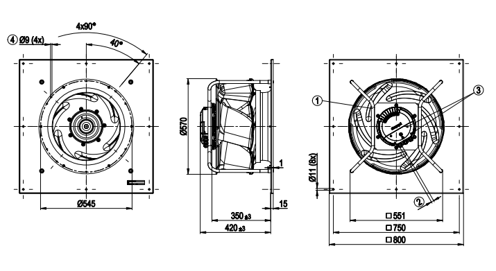 K3G560-8317080796 ebm papst fan