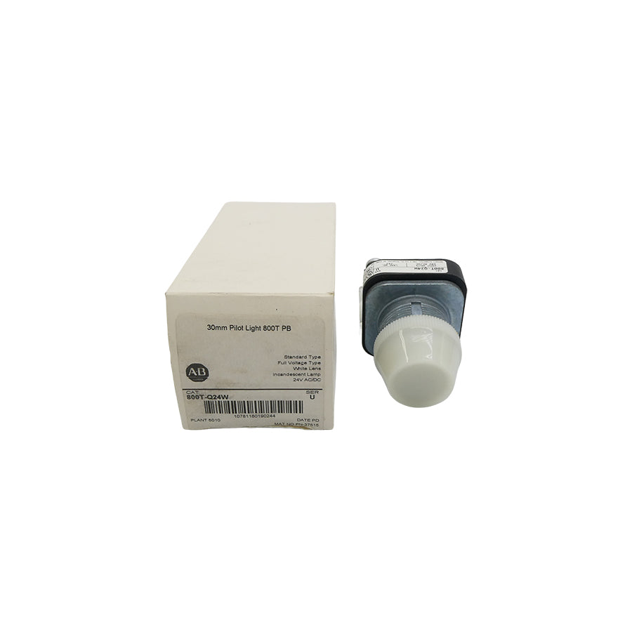 ALLEN BRADLEY 800T-Q24W SER. U 24VAC/DC (WH) NSMP