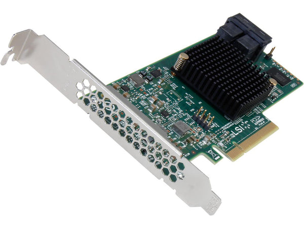 LSI Logic LSI00344 9300-8i SGL SAS 8Port 12Gb/s PCIE3.0 HBA Controller Card Brown Controladora