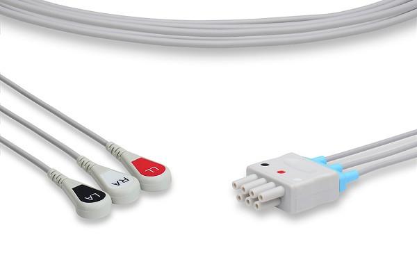 Mindray > Datascope Compatible ECG Telemetry Leadwire - 115-004867-00