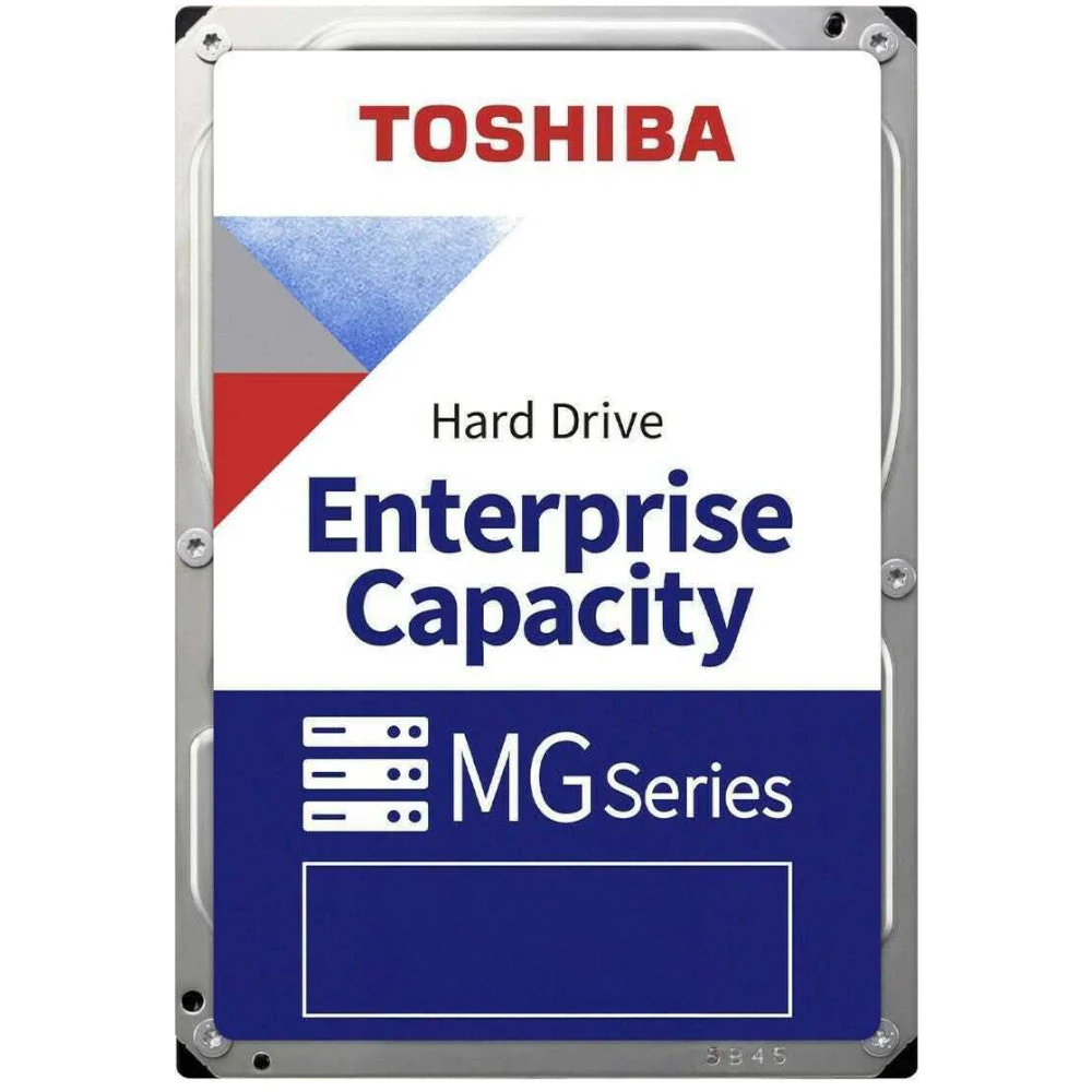 Toshiba MG07 MG07SCA12TA 12TB 7.2K RPM SAS 12Gb/s 4Kn 3.5in Refurbished HDD