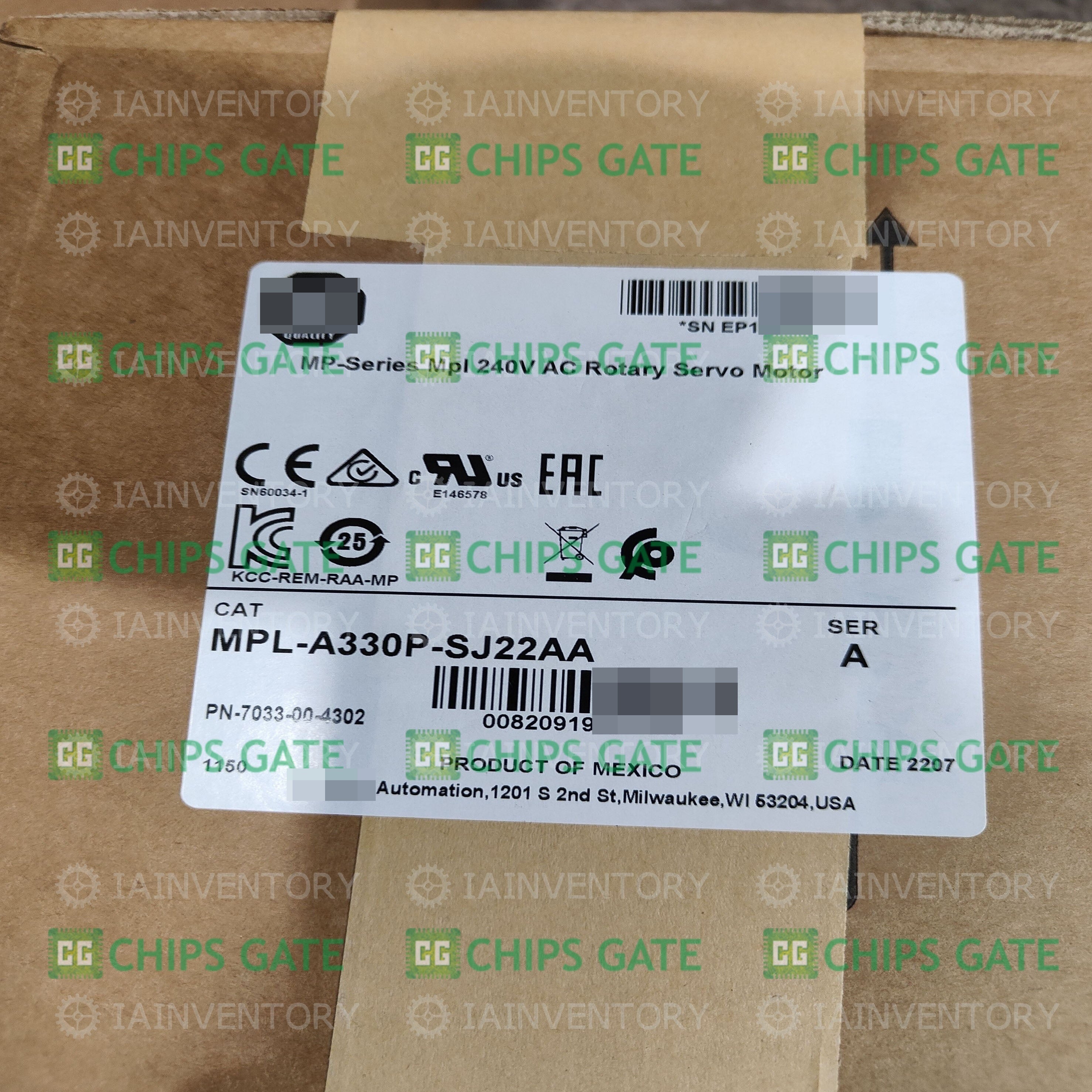 MPL-A330P-SJ22AA Allen-Bradley