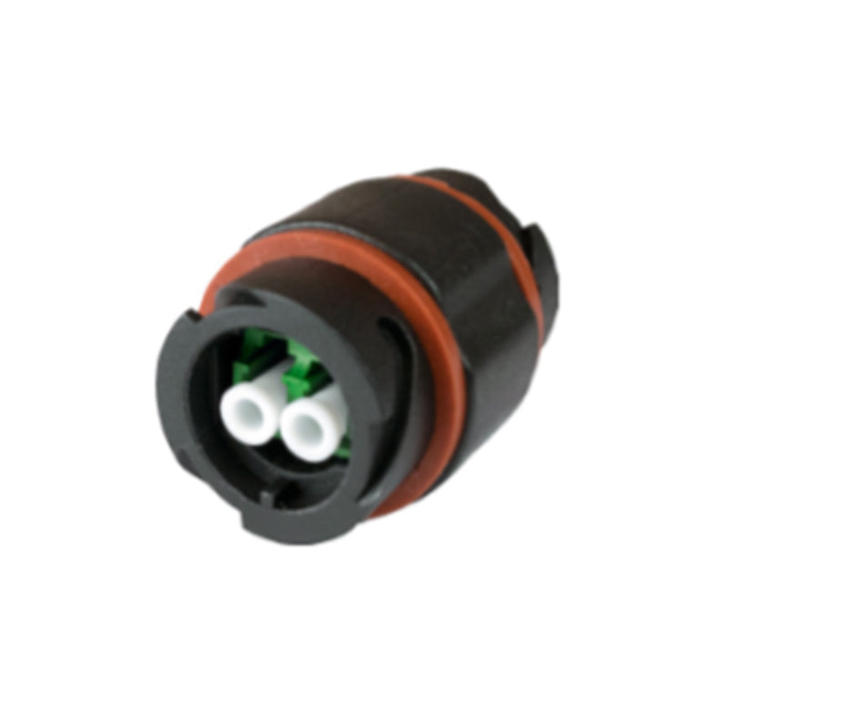 ODVA LC/APC to ODVA LC/APC IP67 Wateproof Adapter, Line Bulkheads