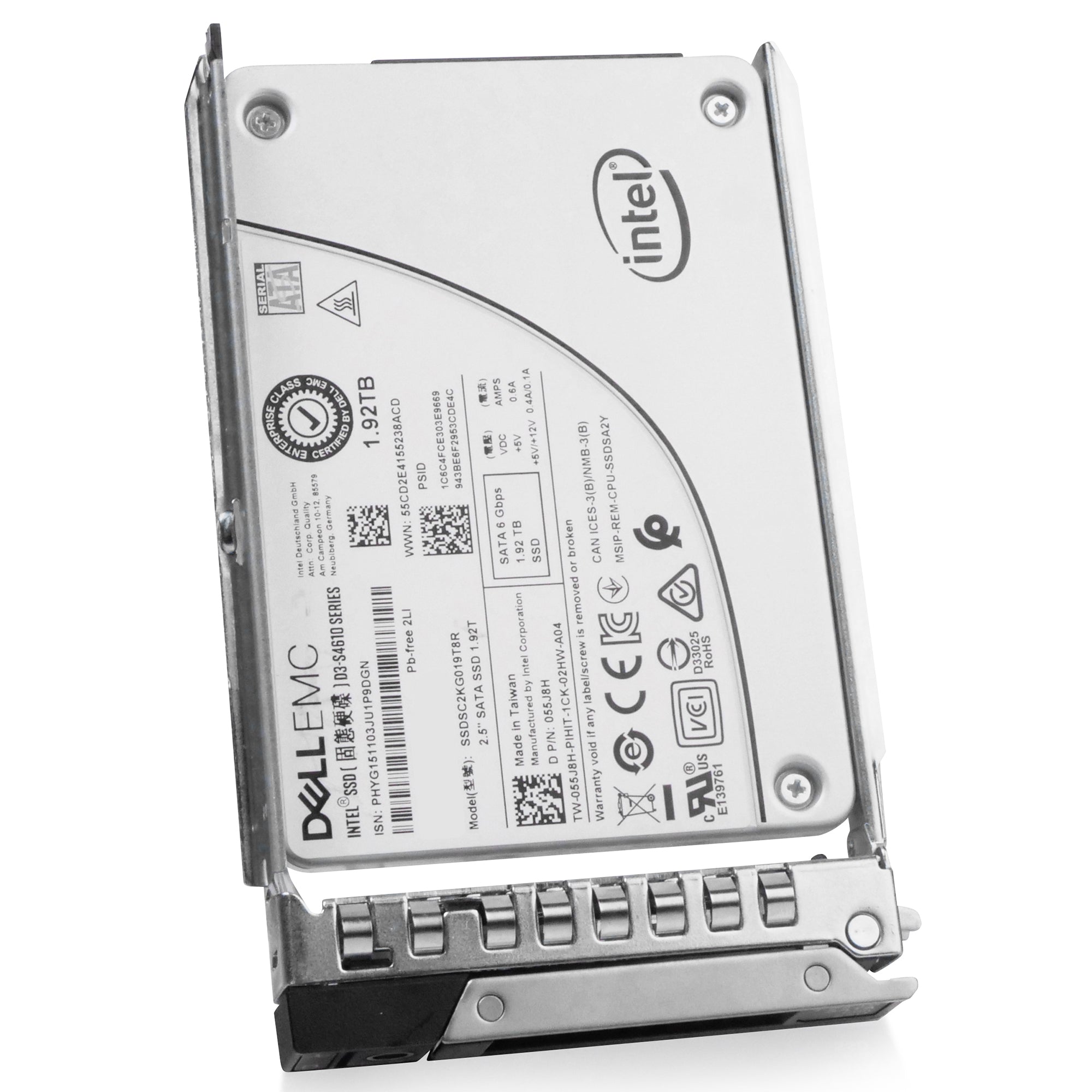 Dell G14 345-BDFQ 1.92TB 3 DWPD SATA 6Gb/s Mixed-Use 3D TLC 2.5in Refurbished SSD