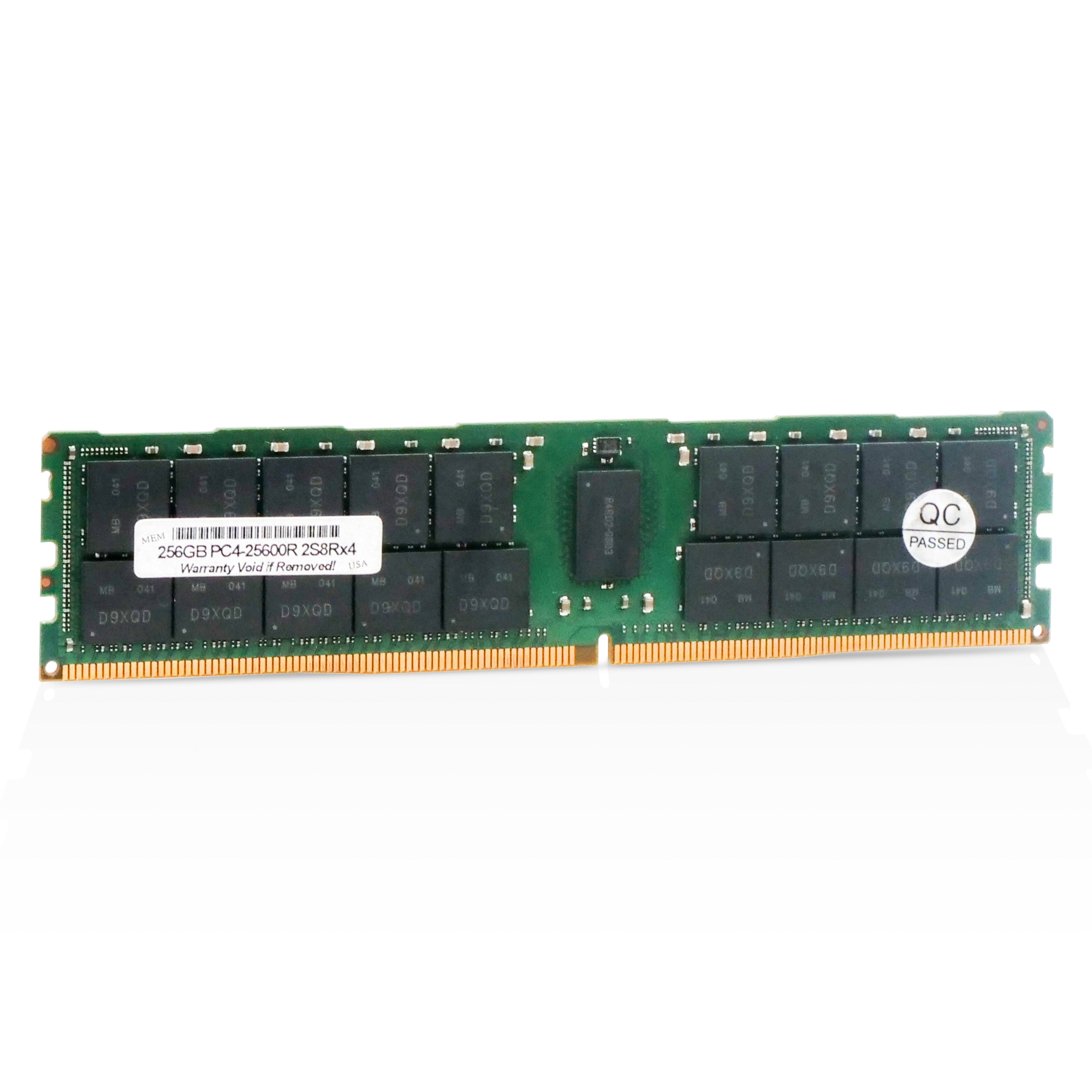 Micron MTA144ASQ32G72PSZ 256GB DDR4 3200MHz RDIMM ECC Server RAM PC4-25600R Refurbished Memory