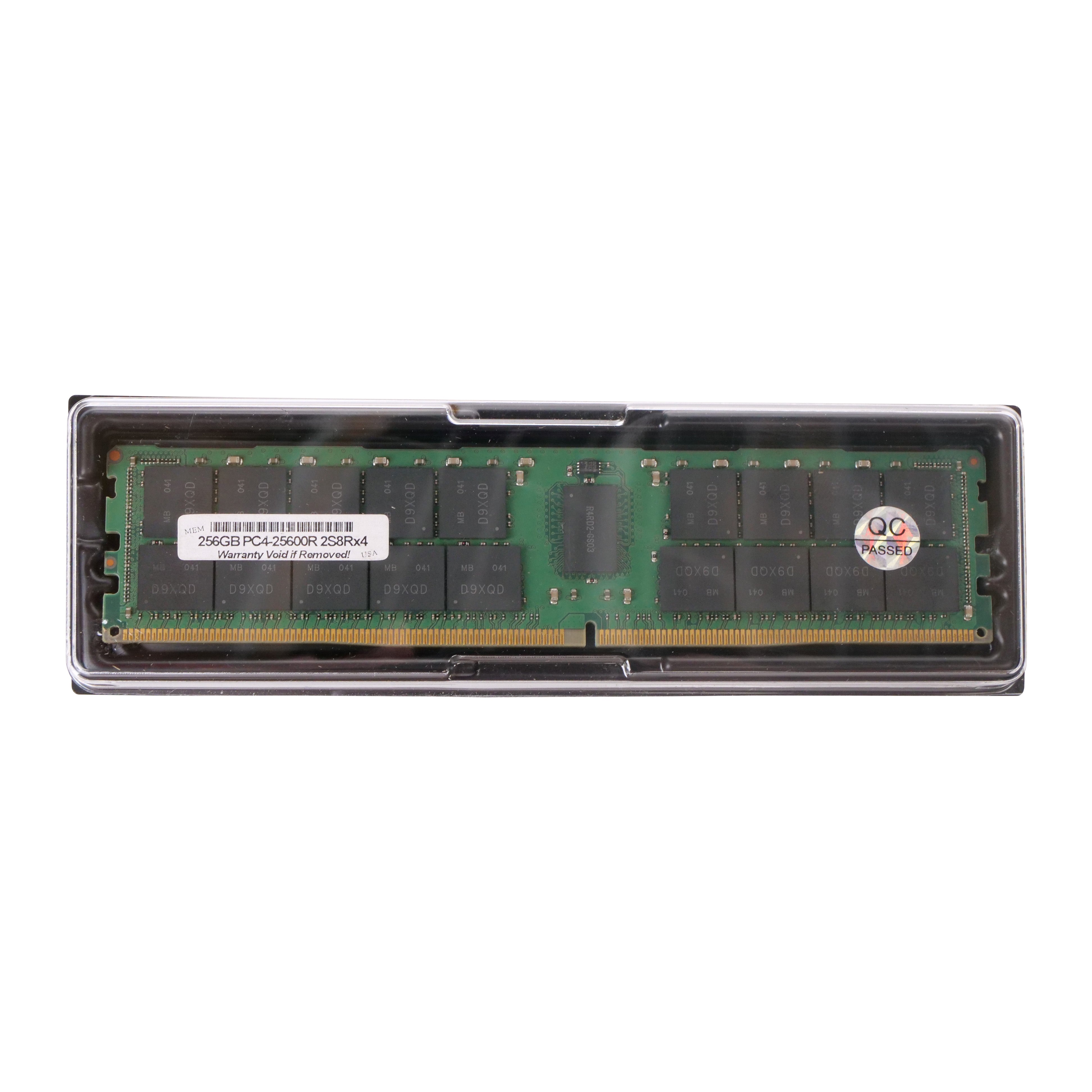 256GB DDR4 3200MHz RDIMM ECC Server RAM PC4-25600R Seller Refurbished Memory