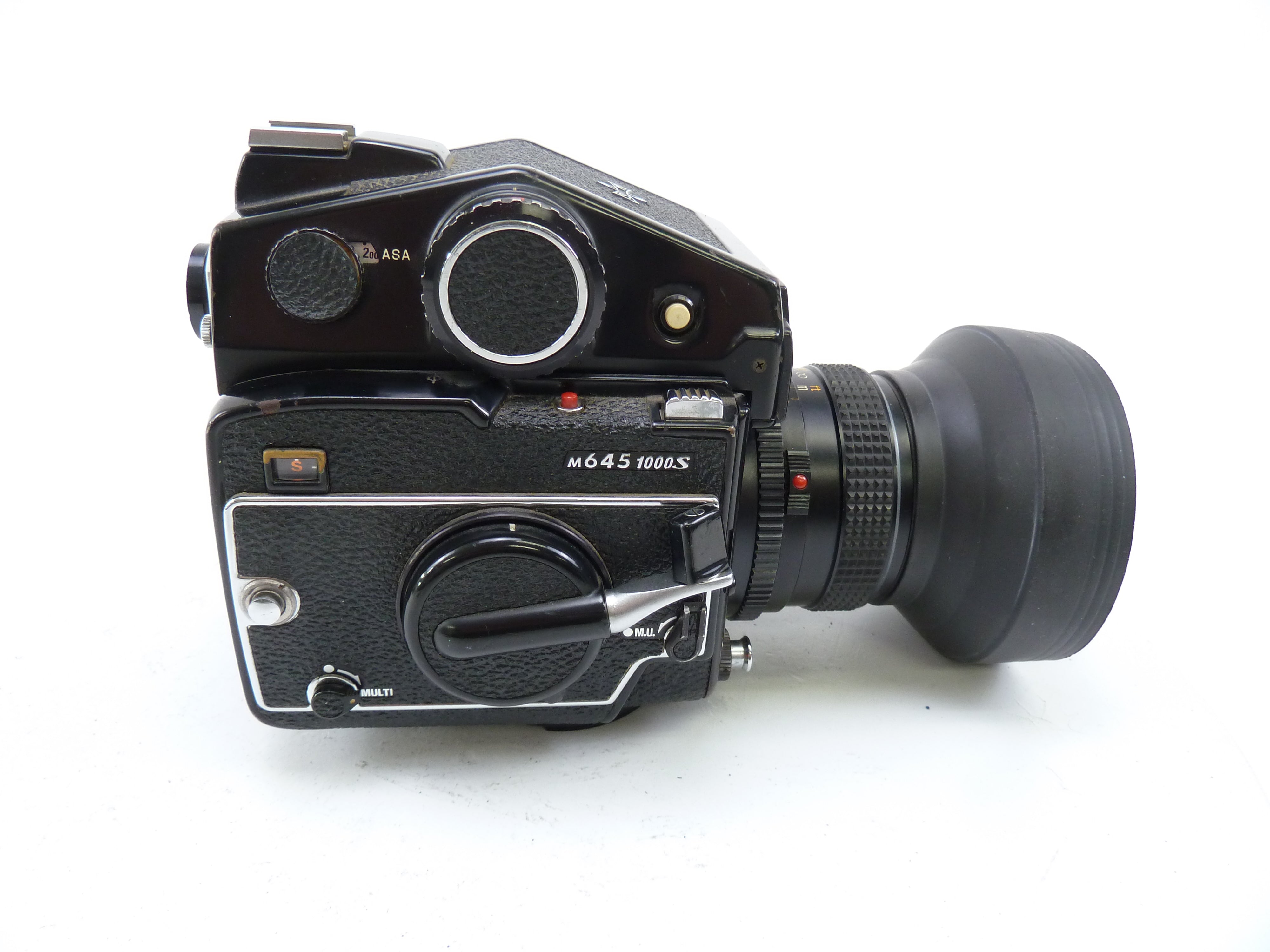Mamiya M645 1000S Outfit with 80MM F2.8 C Lens and PD Meter Prism Finder