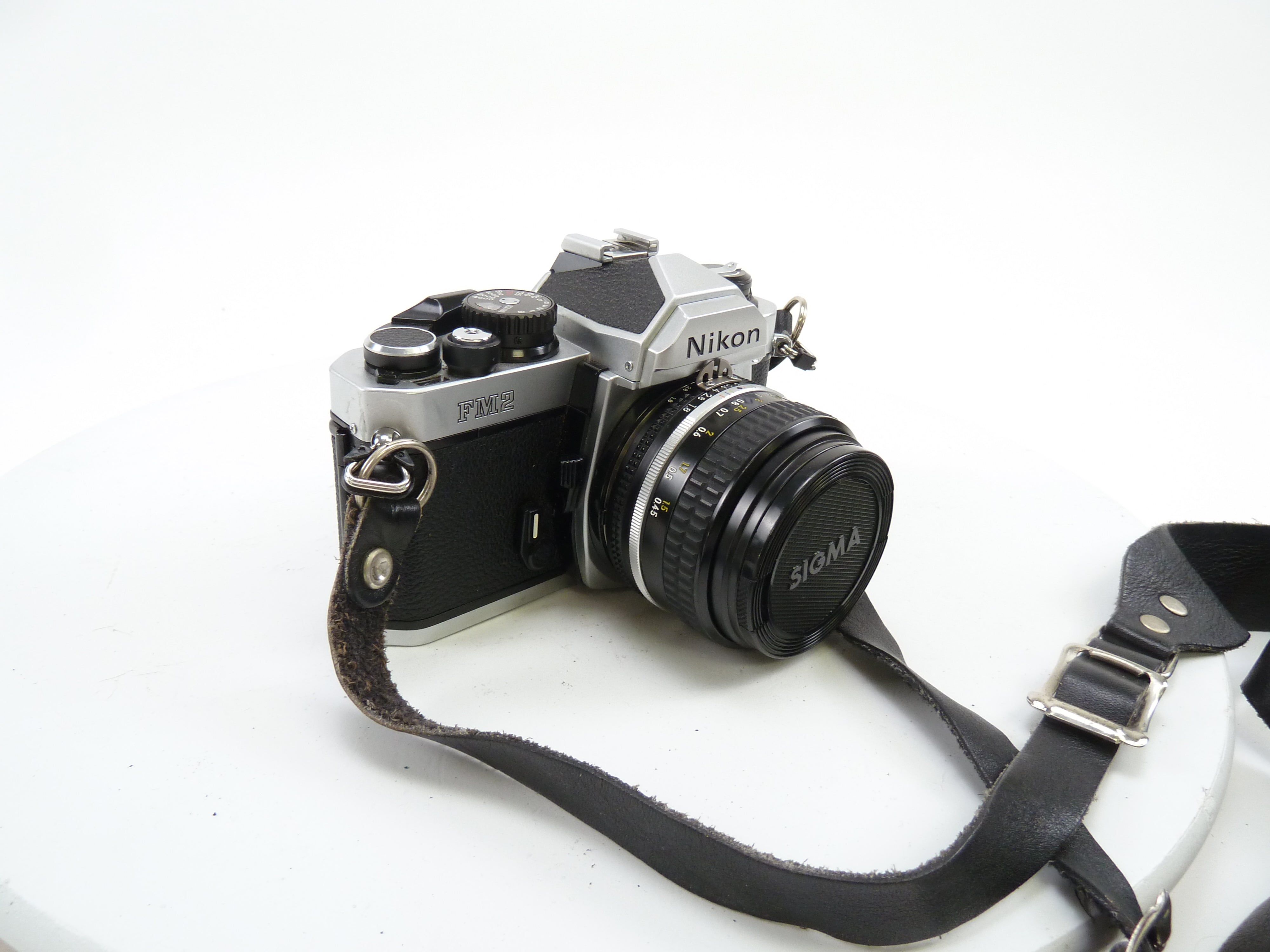 Nikon FM2 Chrome Body with 50MM F1.8 E Lens