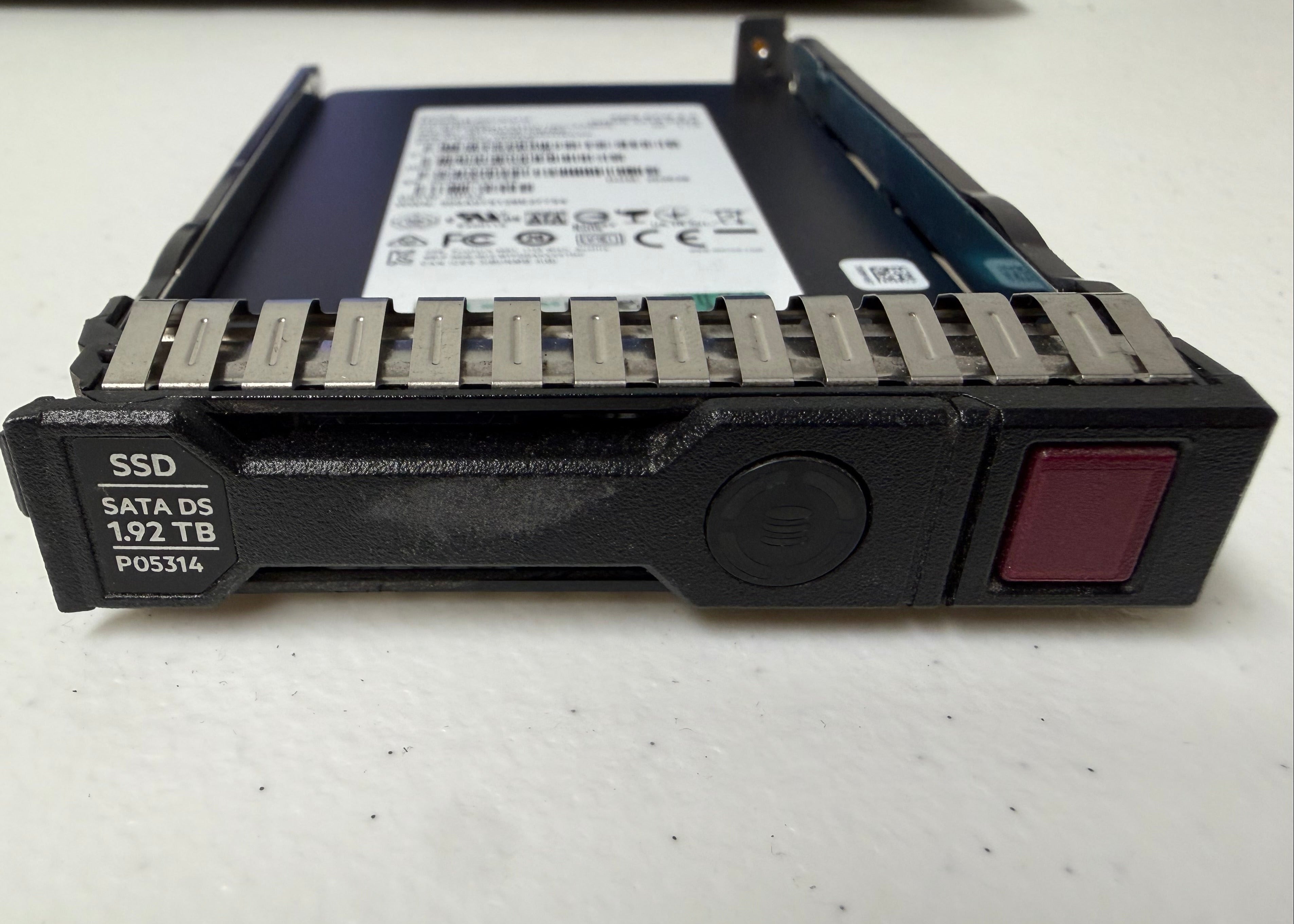 HPE P03483-003 - 1.92TB SATA SSD Label Detail | Alo Tech Solutions