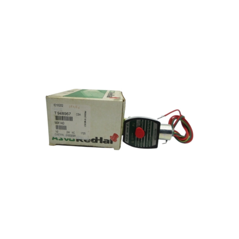 ASCO 8210G202 110/120V 5-150PSI 1/2" NSMP