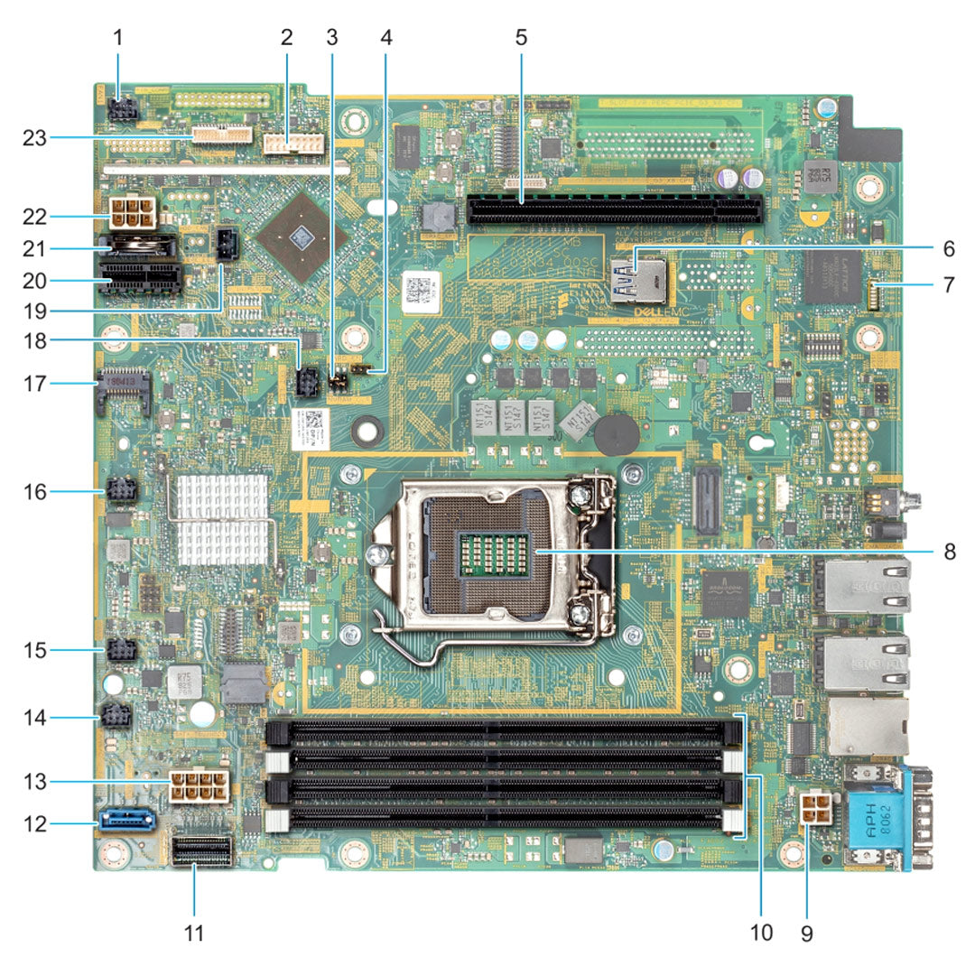 DRR0P — System Board Motherboard | Dell PowerEdge R240