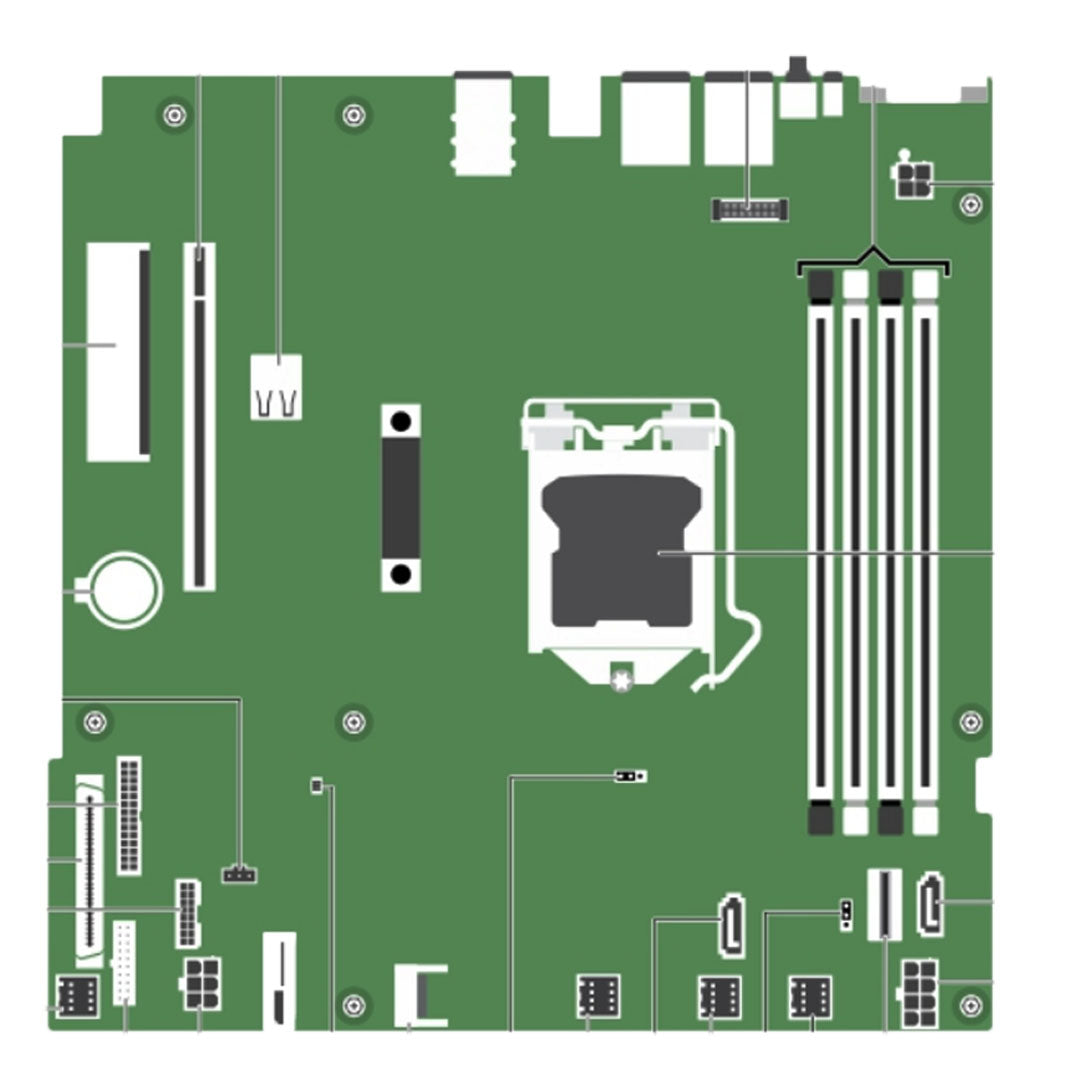 H5N7P — System Board Motherboard | Dell PowerEdge R330