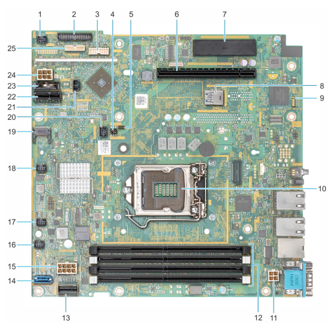 TX0H6 — System Board Motherboard | Dell PowerEdge R340