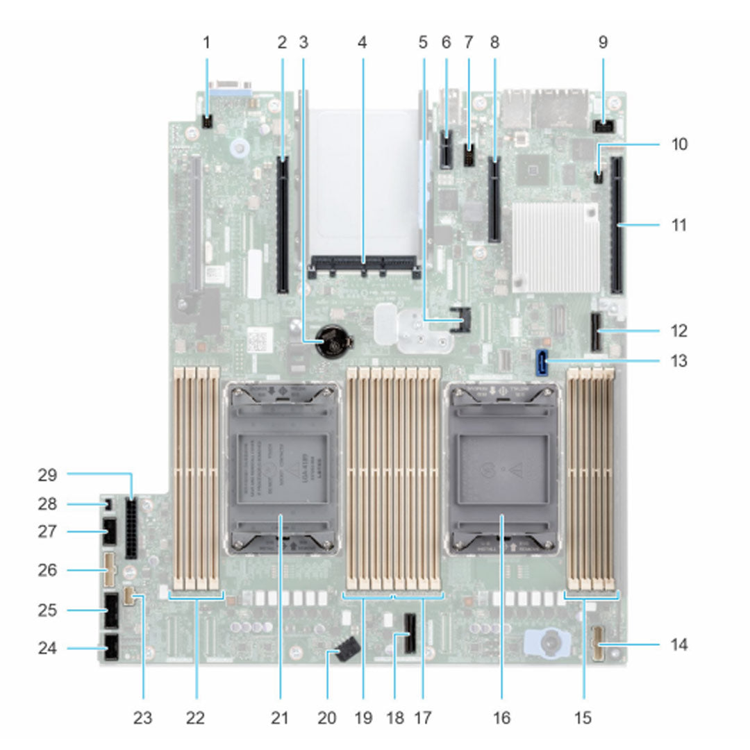 Dell (G15) 1U System Board Motherboard | K7CVF