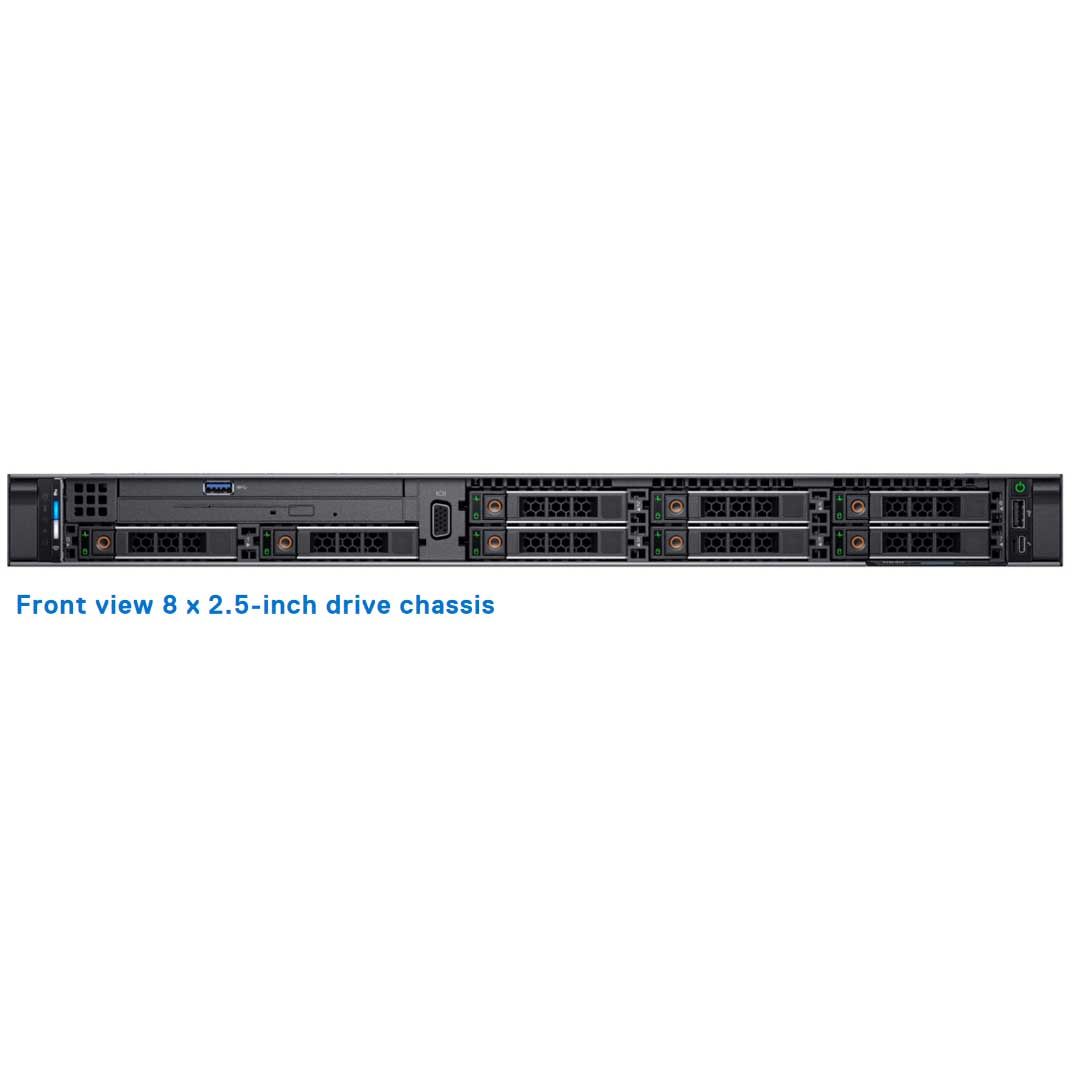 8x2.5" SAS/SATA Rack Chassis | Refurbished Dell PowerEdge R640