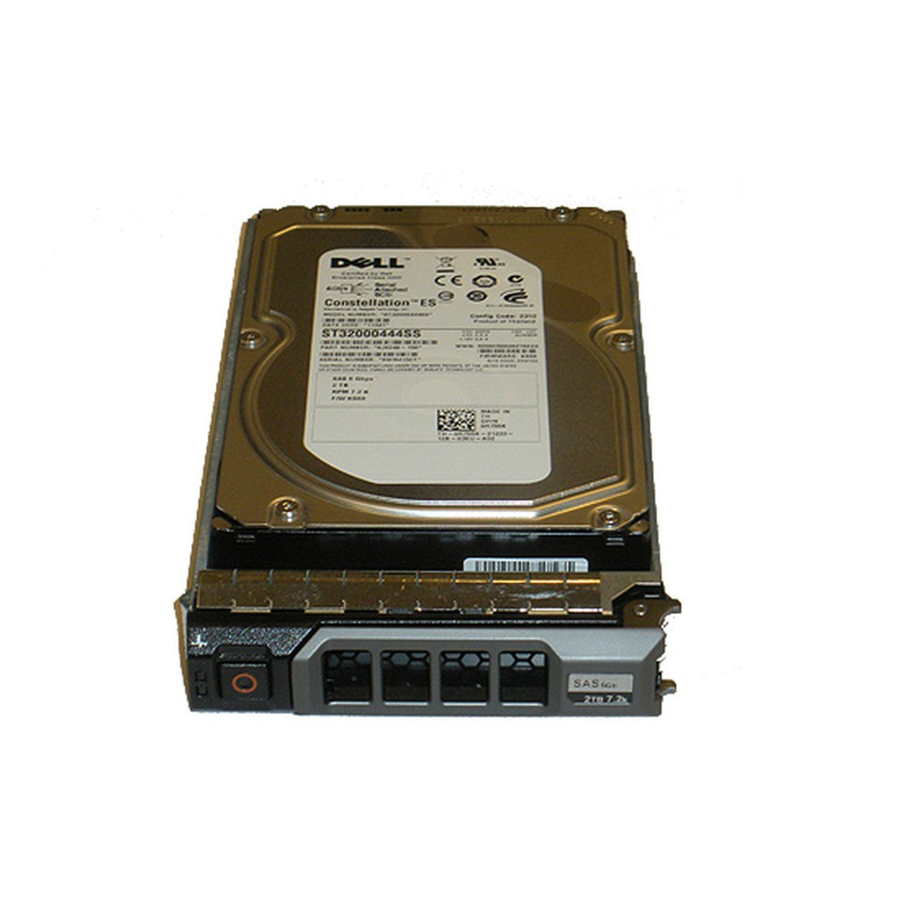2TB 7.2K Nearline SAS 3.5" 6Gbps Hard Drive Dell 7RGK3 Seagate ST2000NM0001