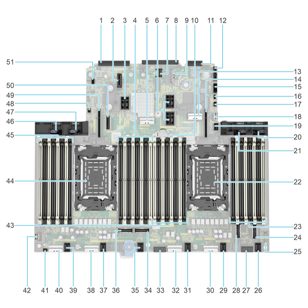 CRRF2 — System Board Motherboard | Dell PowerEdge R760XA