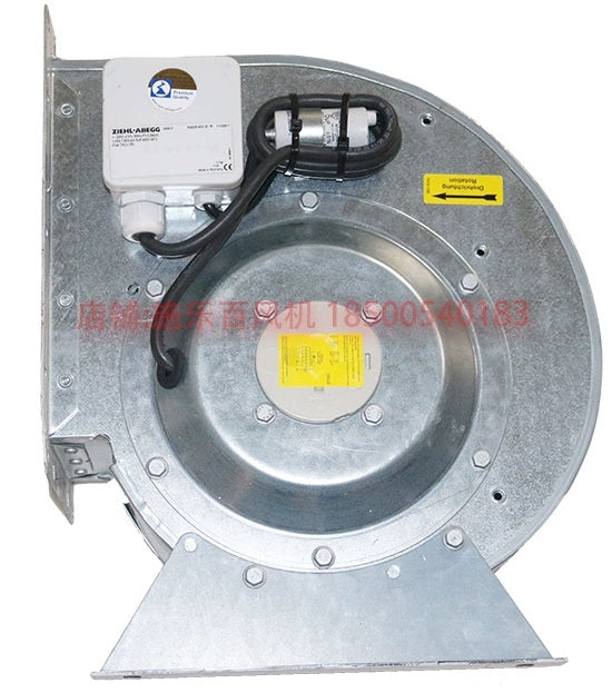 RE20P-4DK.2C.1R 0.31KW 3~230/400V 0.89/0.51A 1230rpm ZIEHL-ABEGG centrifugal fan
