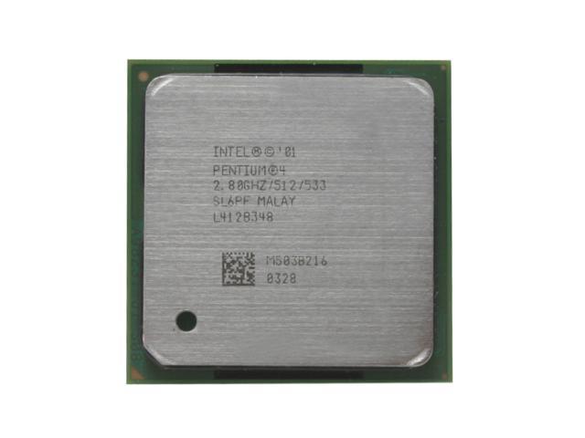 Intel Pentium 2.8Ghz 512K 533 FSB Socket 478Pins RK80532PE072512 (SL6S4 / SL6PF) Desktop Processor.