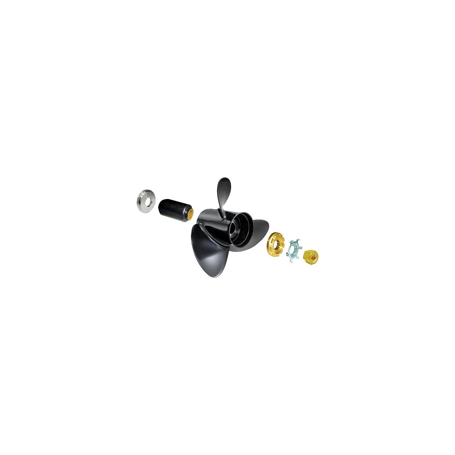 Solas Propeller 9512-150-15 Solas Rubex Aluminum Interchangeable Hub 3-Blade, Propeller, LH, 15 x 15