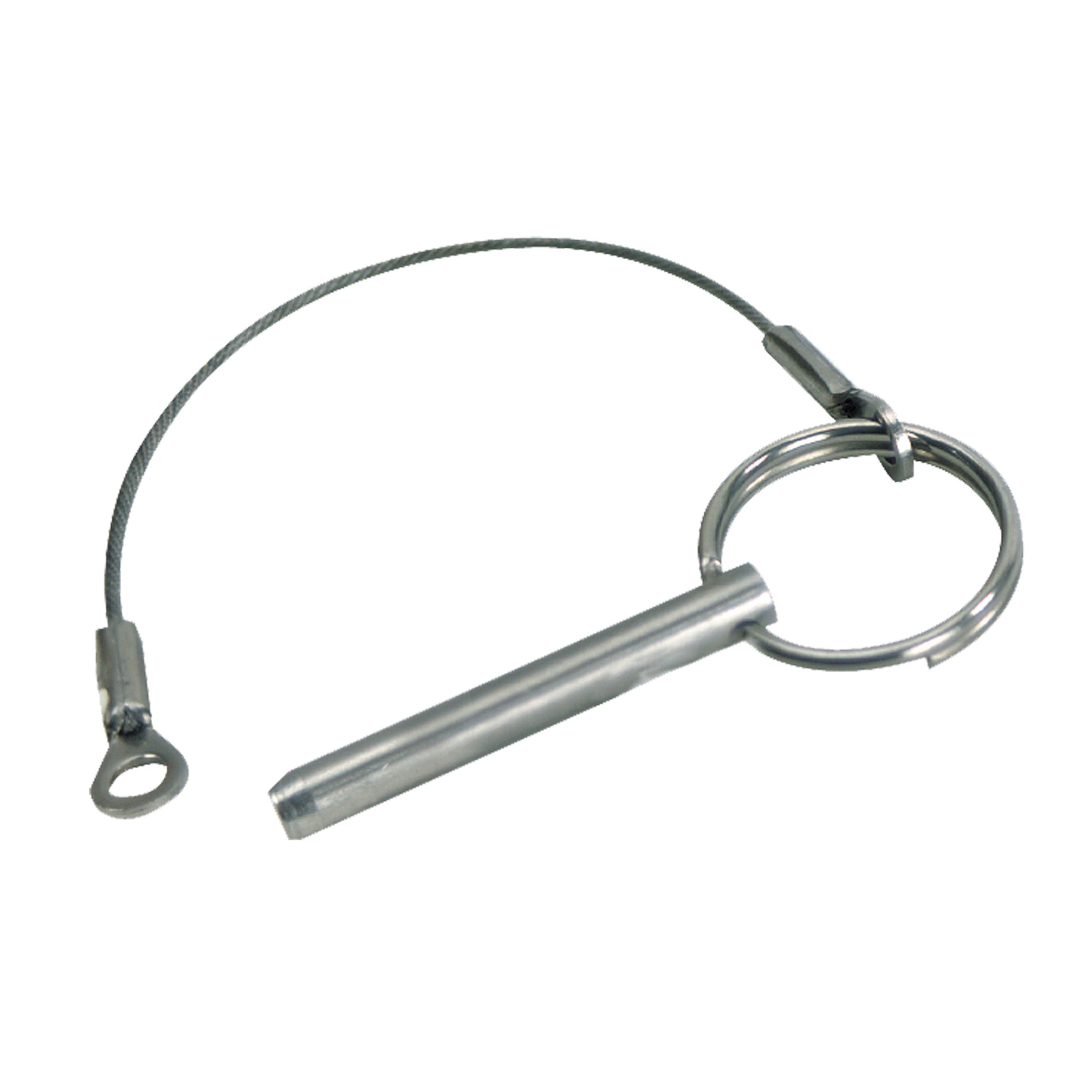 Whitecap S-1020 Stainless Steel Quick Release Pin With Lanyard & Tab