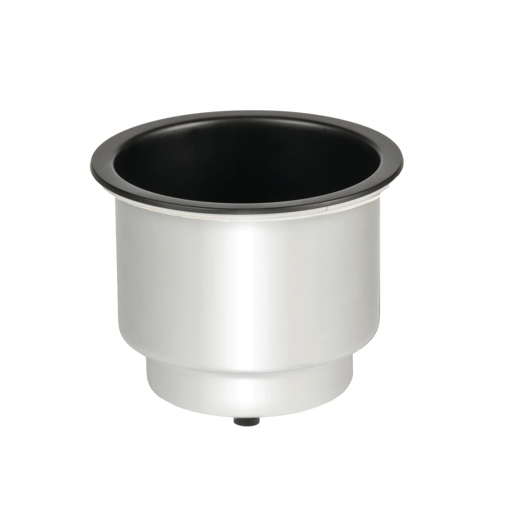 Whitecap 304 Stainless Steel Black Powder Coated Flush Drink Holder