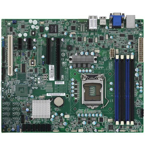 S5512WGM2NR - Tyan S5512 Socket LGA 1155 Intel SLB 9635 Chipset Intel Xeon E3-1200 Core i3-2100 Series Processors Support (2)Gbe ATX Server