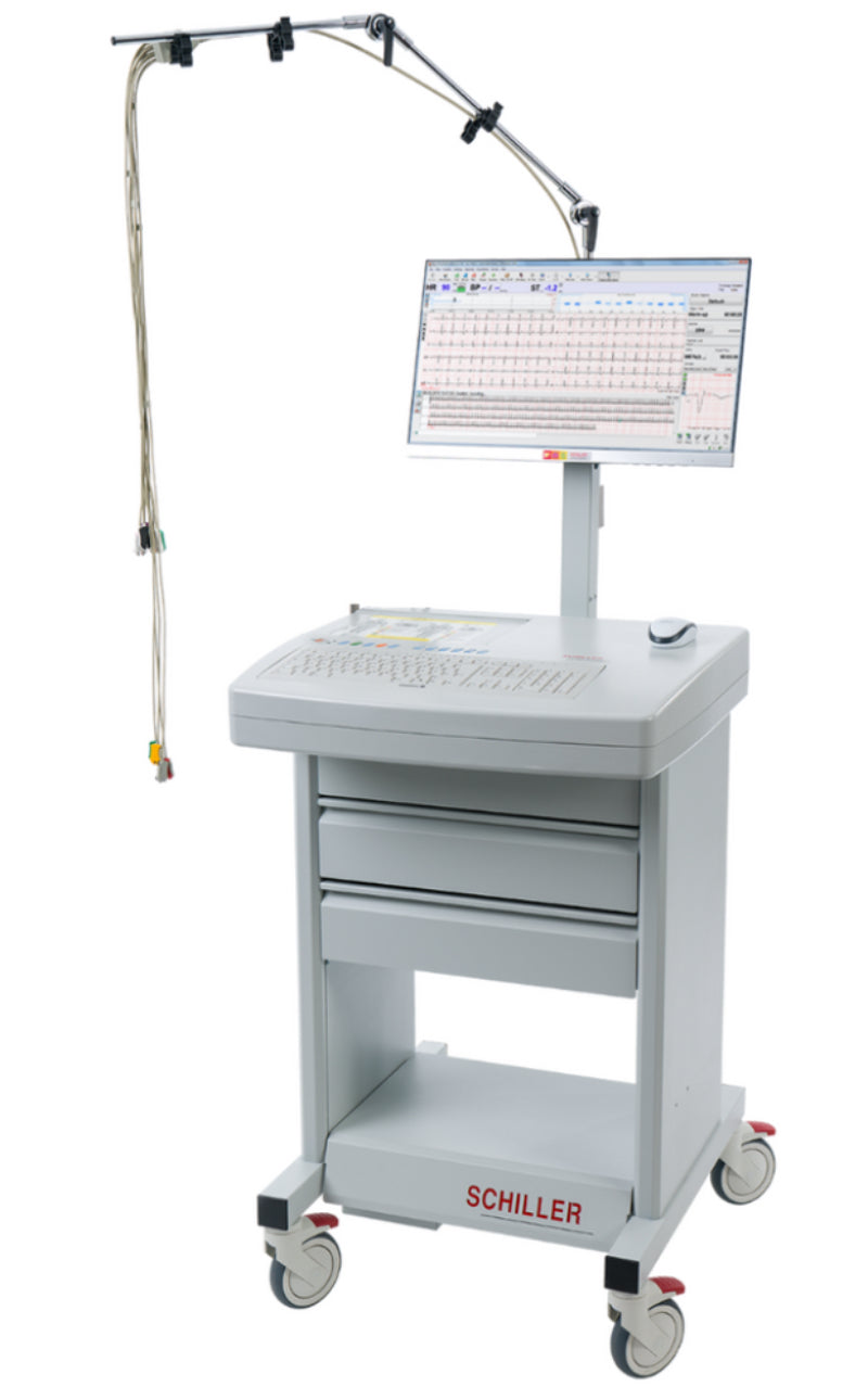 ECG Stress Test System. Cardiovit CS-200 Excellence w/ Interpretation