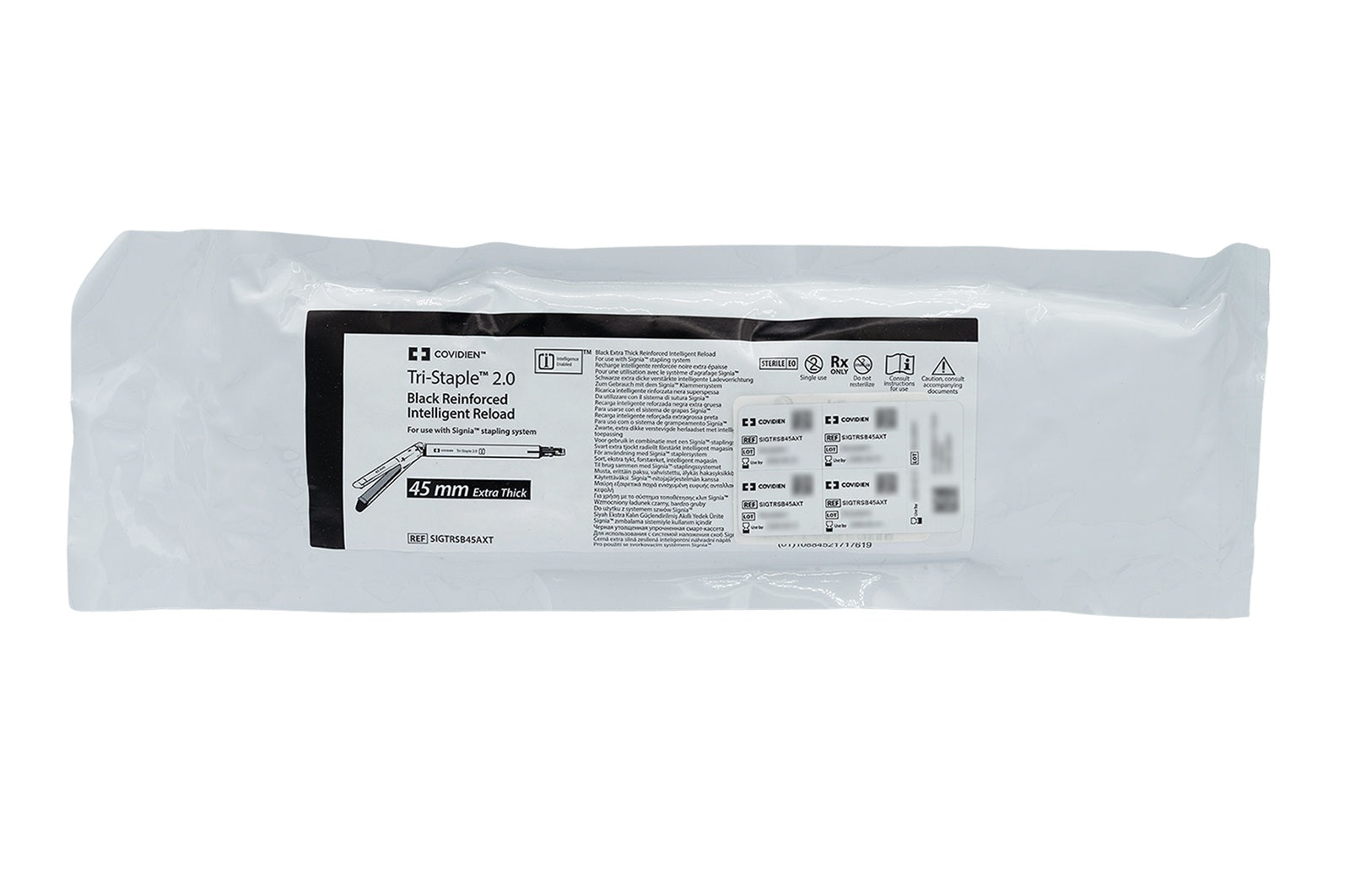 Covidien SIGTRSB45AXT Signia Tri-staple 2.0 Reinforced Intelligent Reload, 45mm, New