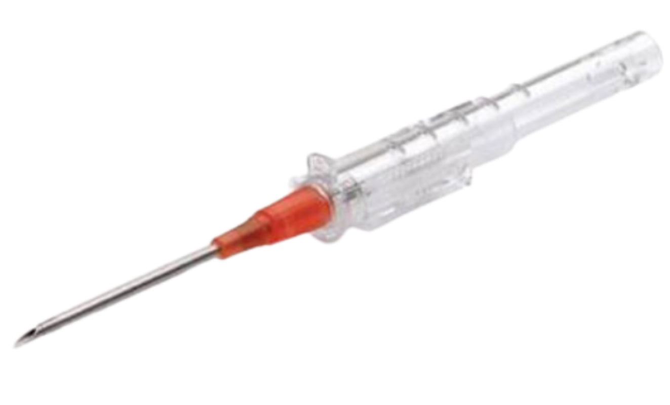 Protectiv-W Plus Safety IV Catheter, Winged, 22G x 1", Blue, 200/Cs