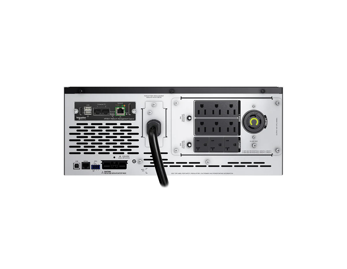 APC SMX3000LVNC - Smart-UPS X 3000VA Line-Interactive 4U Rack/Tower Convertible UPS