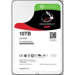 ST10000VN0004 - Seagate IronWolf 10TB 7200RPM SATA 6Gb/s 256MB Cache 3.5-inch Hard Drive