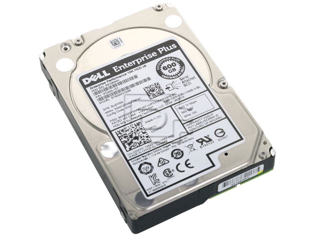 Seagate ST600MM0088 - 600GB 10K SAS 12Gb/s 2.5" Enterprise HDD | Alo Tech Solutions